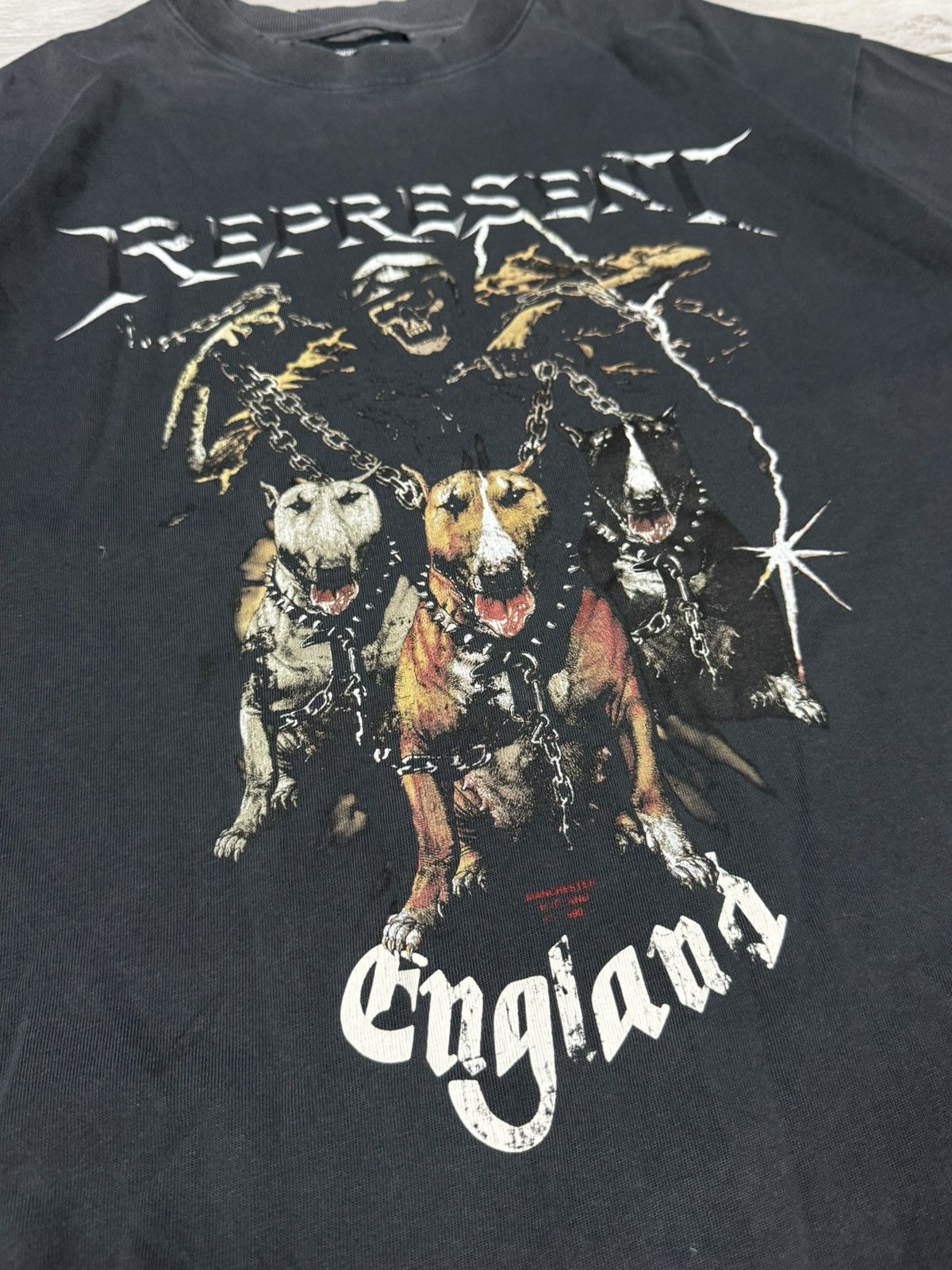 Represent Clo. Represent Terrier Tension vintage style faded distressed tee Size US S / EU 44-46 / 1 - 6 Thumbnail