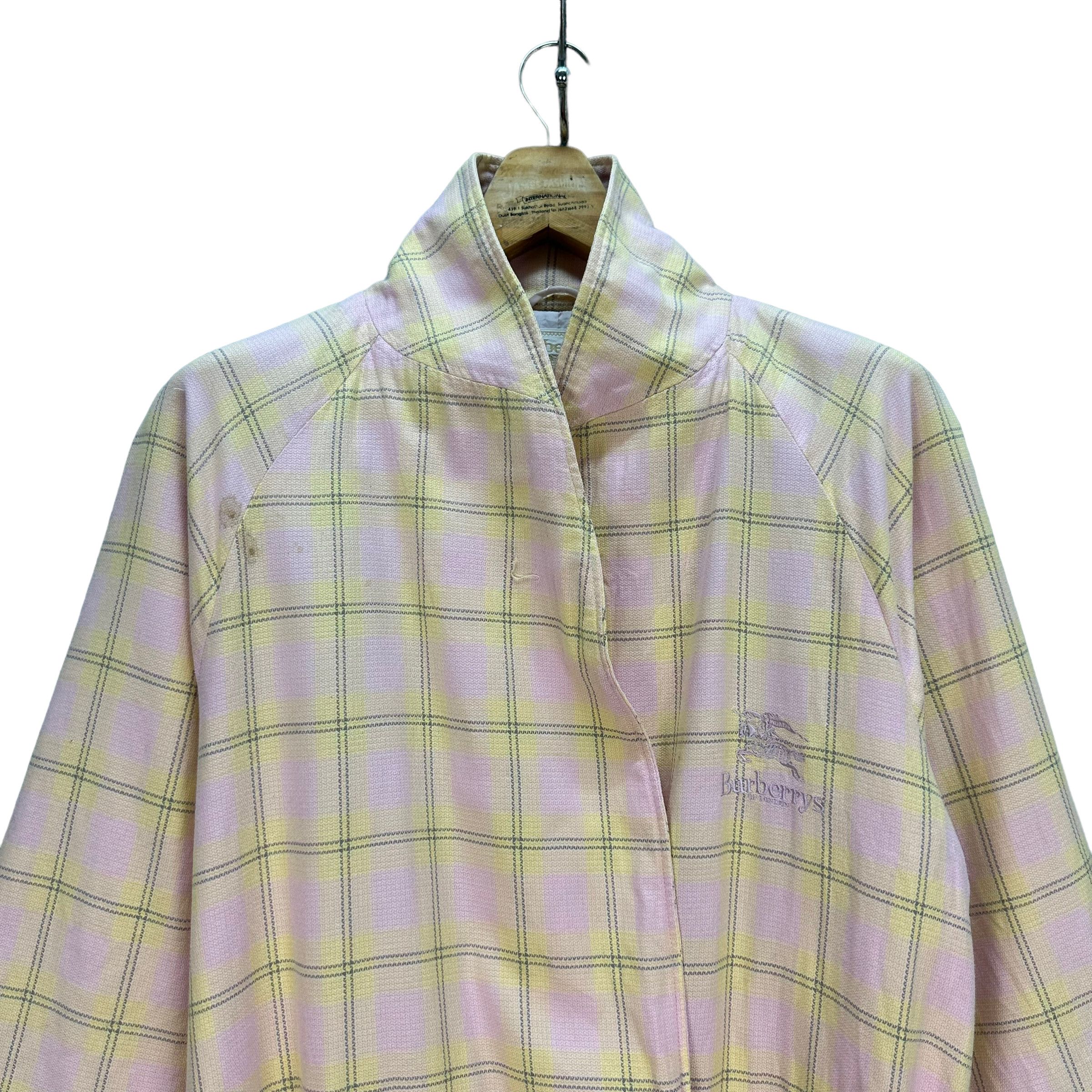 Burberry BURBERRYS CHECKED ROBES #7886-188 Size L / US 10 / IT 46 - 2 Thumbnail