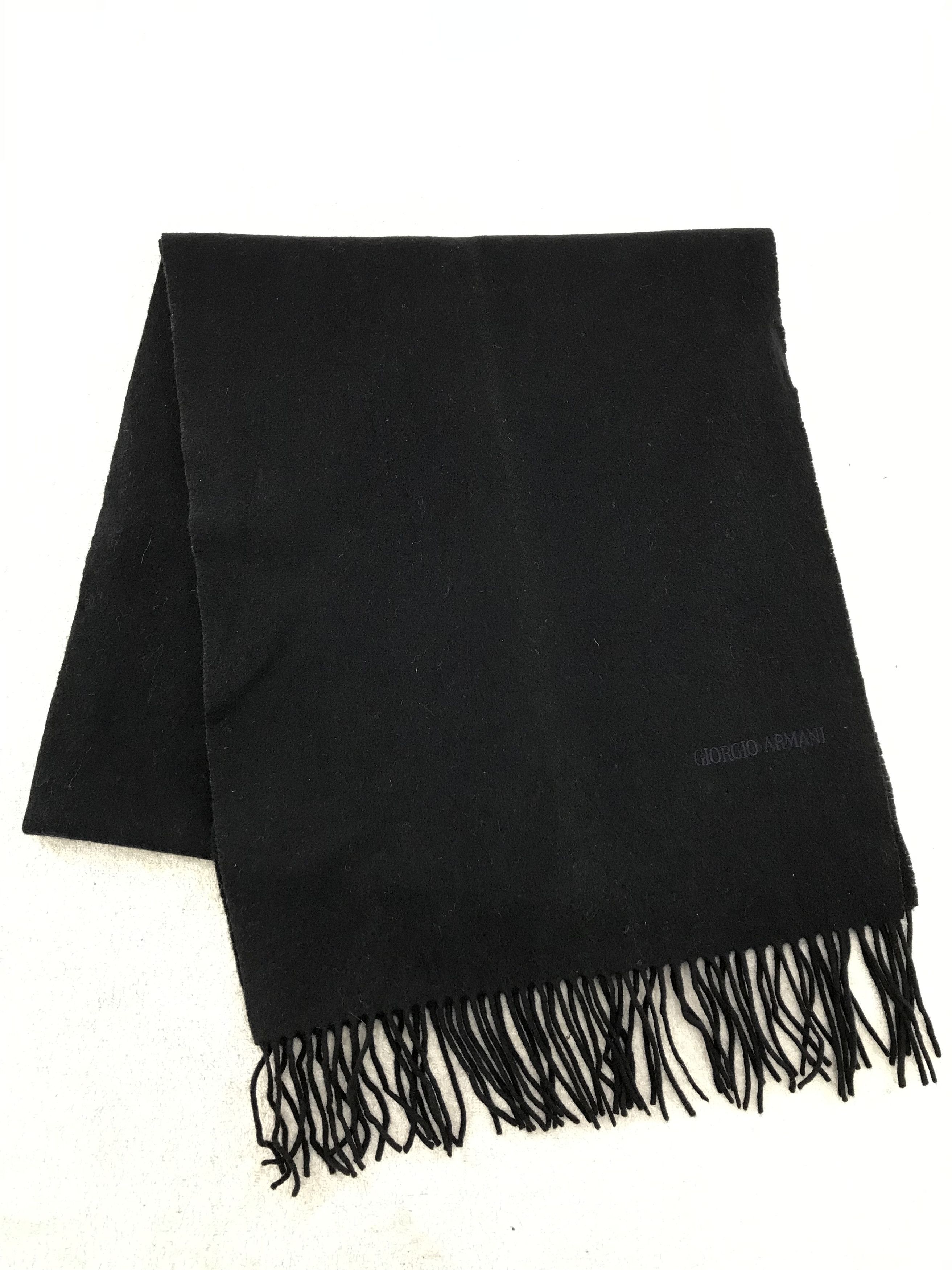 Giorgio Armani × Vintage Giorgio Armani Scarf / Muffler / Neckwear - WW1126 Size ONE SIZE - 1 Thumbnail