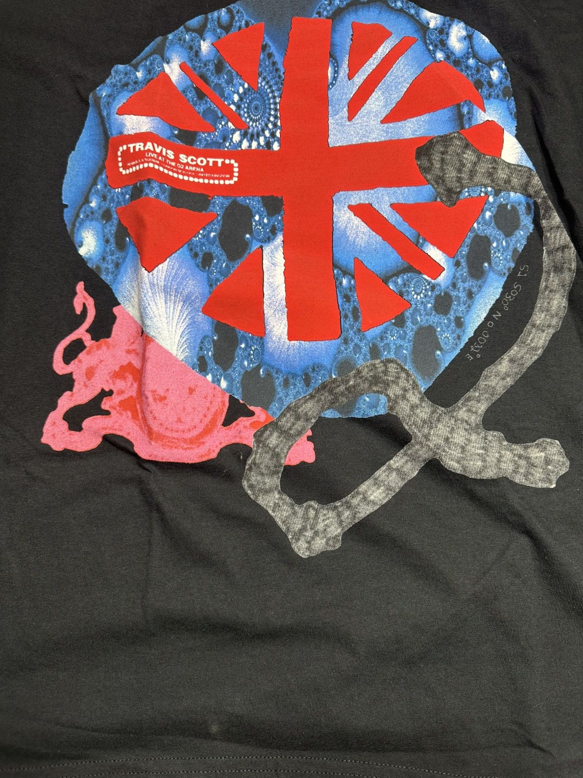 Travis Scott Travis Scott London Exclusive Tee/Size 2XL Size US XXL / EU 58 / 5 - 3 Thumbnail