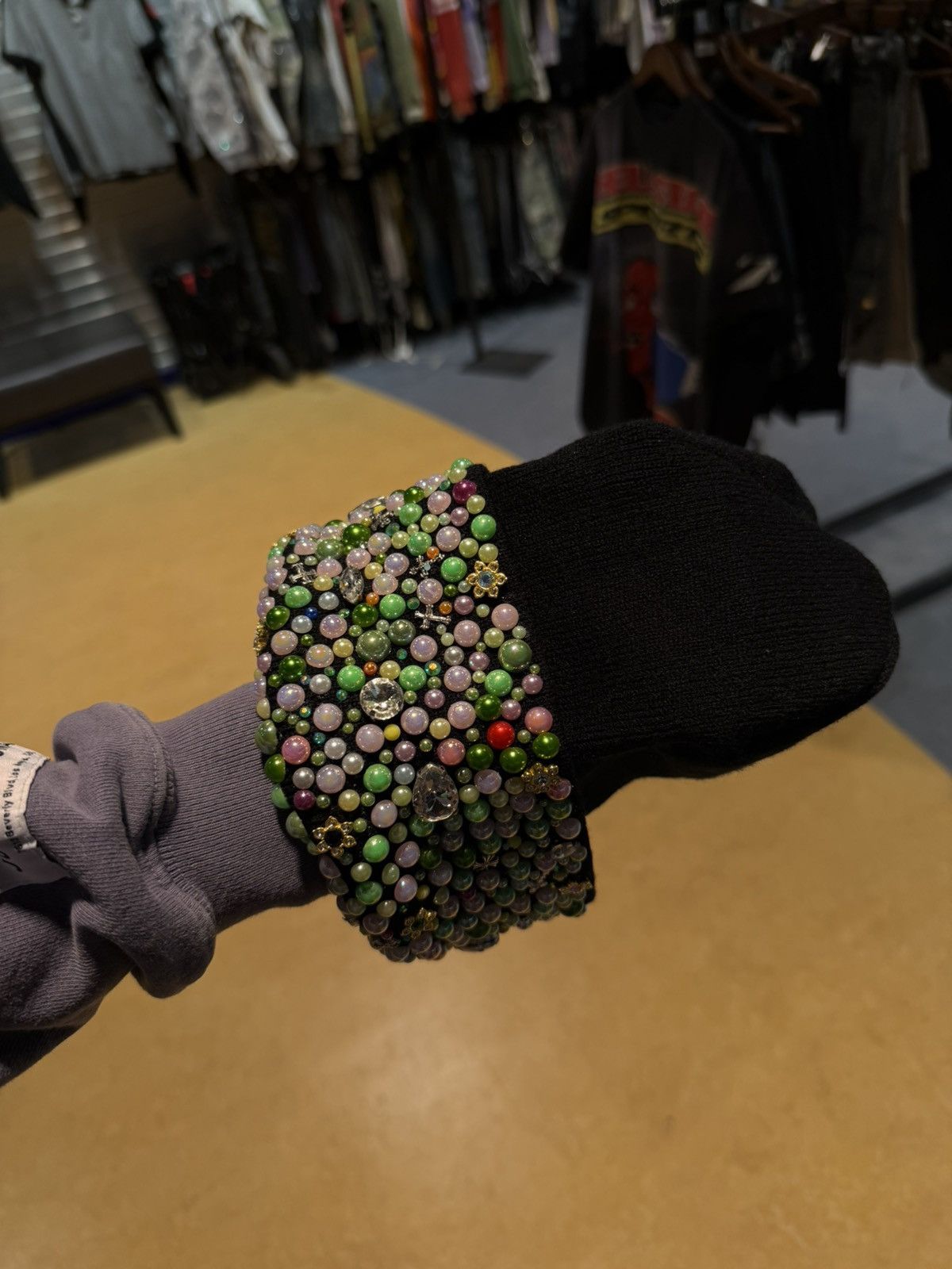 Other PAPE Stone Beanie Crystal Brand New Size ONE SIZE - 5 Thumbnail