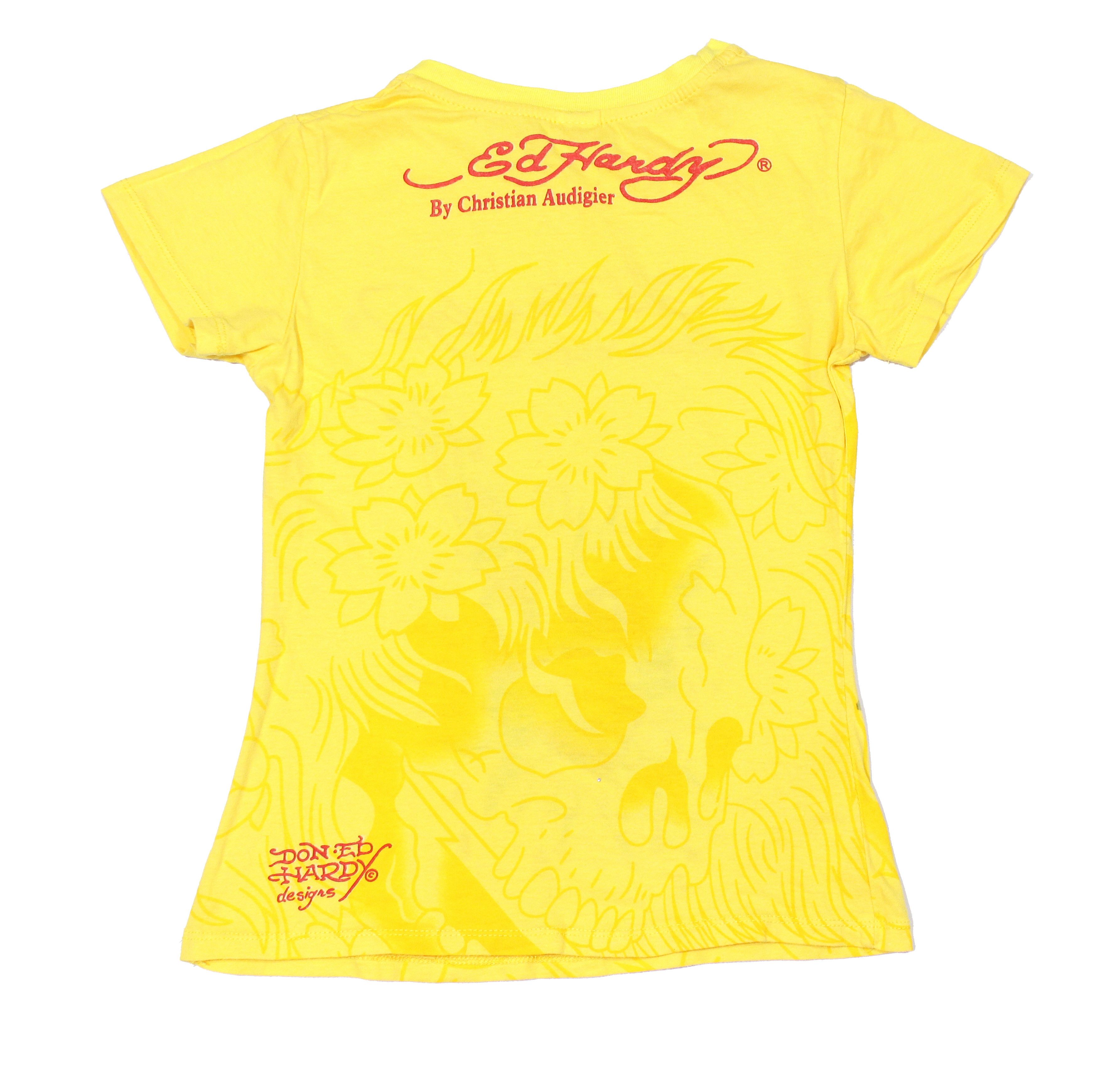 Christian Audigier Y2K Big Logo T-Shirt Vintage Size L / US 10 / IT 46 - 3 Thumbnail