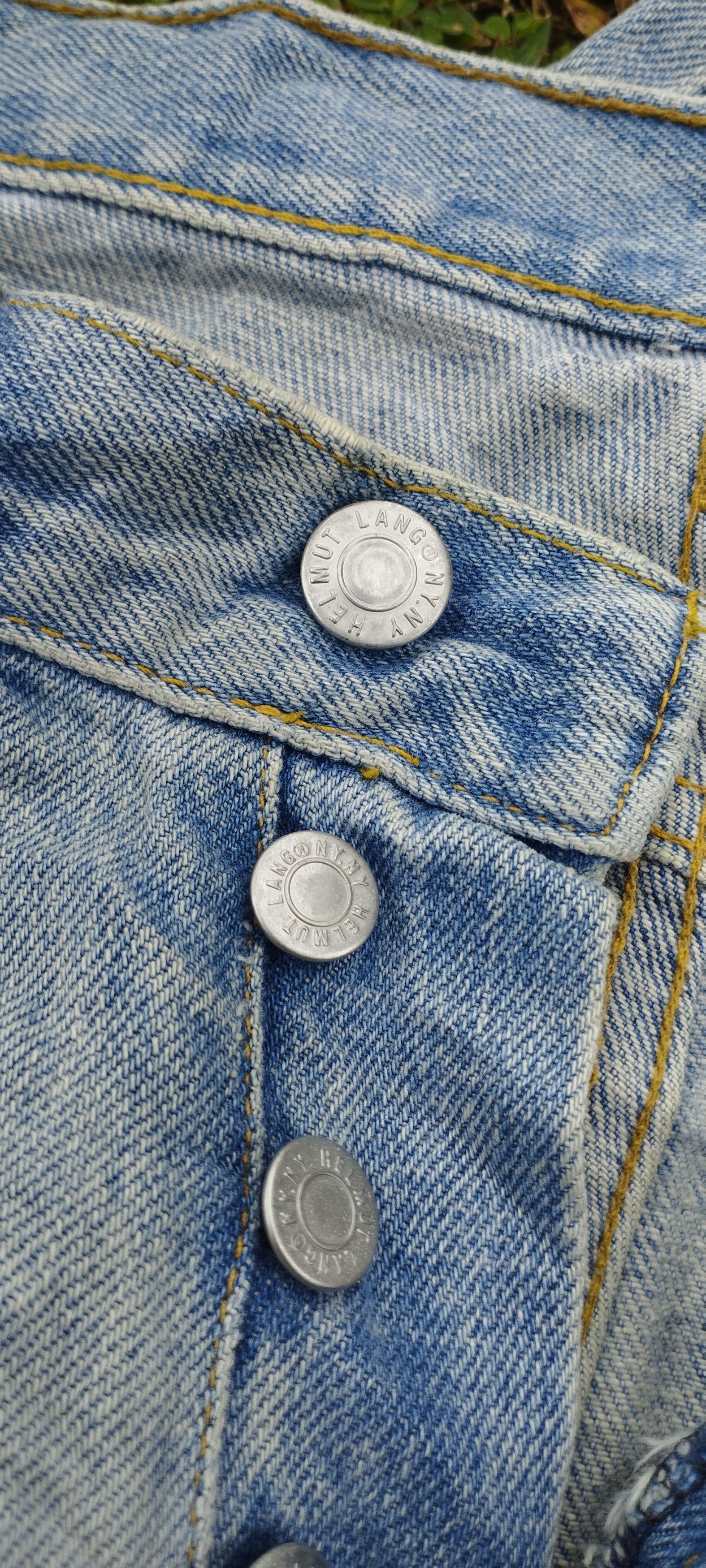 Helmut Lang Helmut Lang Vintage Clean Broken Denim Jeans Size 26" / US 2 / IT 38 - 8 Thumbnail