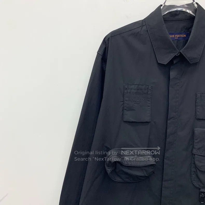 Louis Vuitton Louis Vuitton Black multi-pocket cotton lapel long-sleeve Size US M / EU 48-50 / 2 - 3 Thumbnail