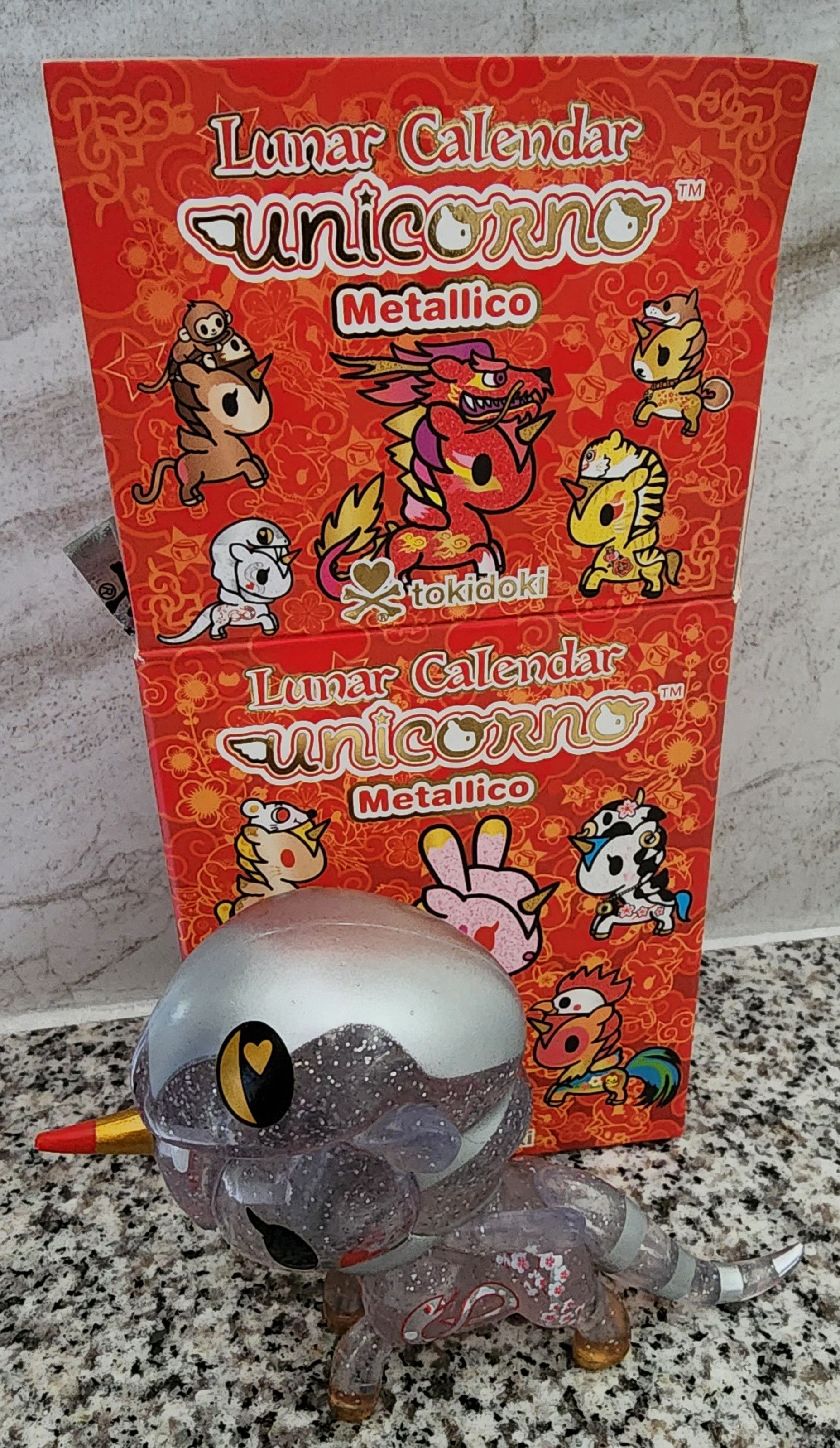 tokidoki Open Box Lunar Calendar Unicorno Metallico Snake 🐍 Size ONE SIZE - 7 Thumbnail