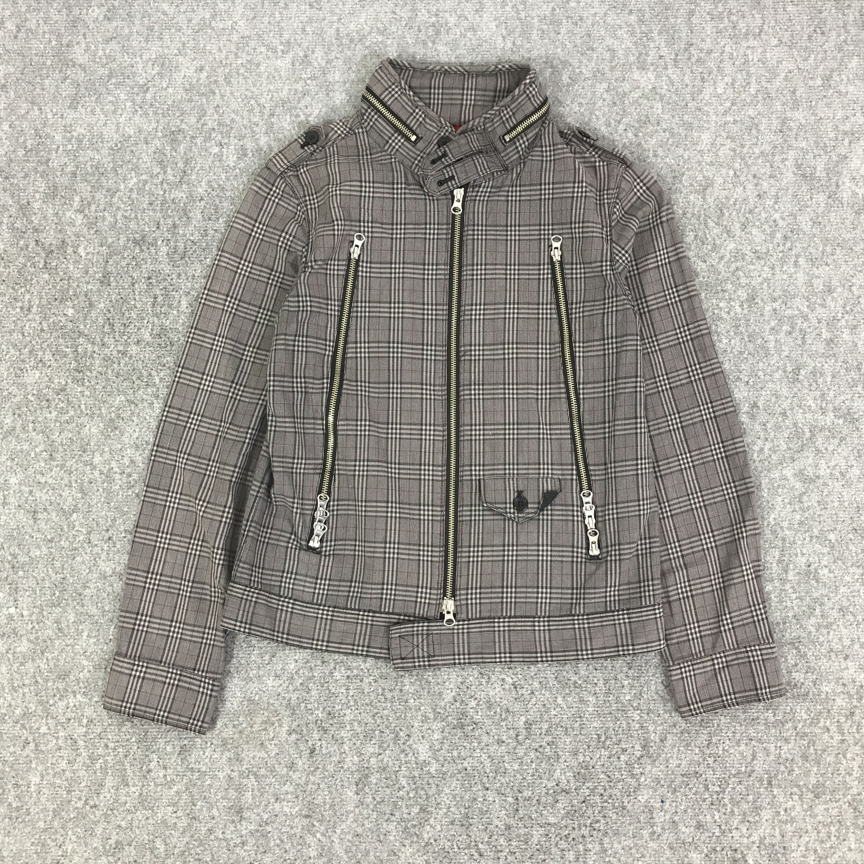 PPFM PPFM JAPAN TARTAN PUNK STYLE JAPAN JACKET Size US S / EU 44-46 / 1 - 1 Thumbnail