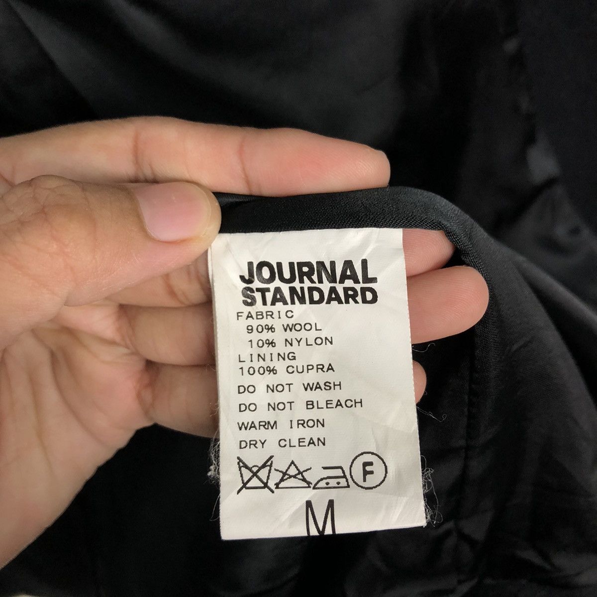 Japanese Brand 📌Wool Double Collar Jacket Journal Standard Issey Miyake Size US M / EU 48-50 / 2 - 19 Thumbnail