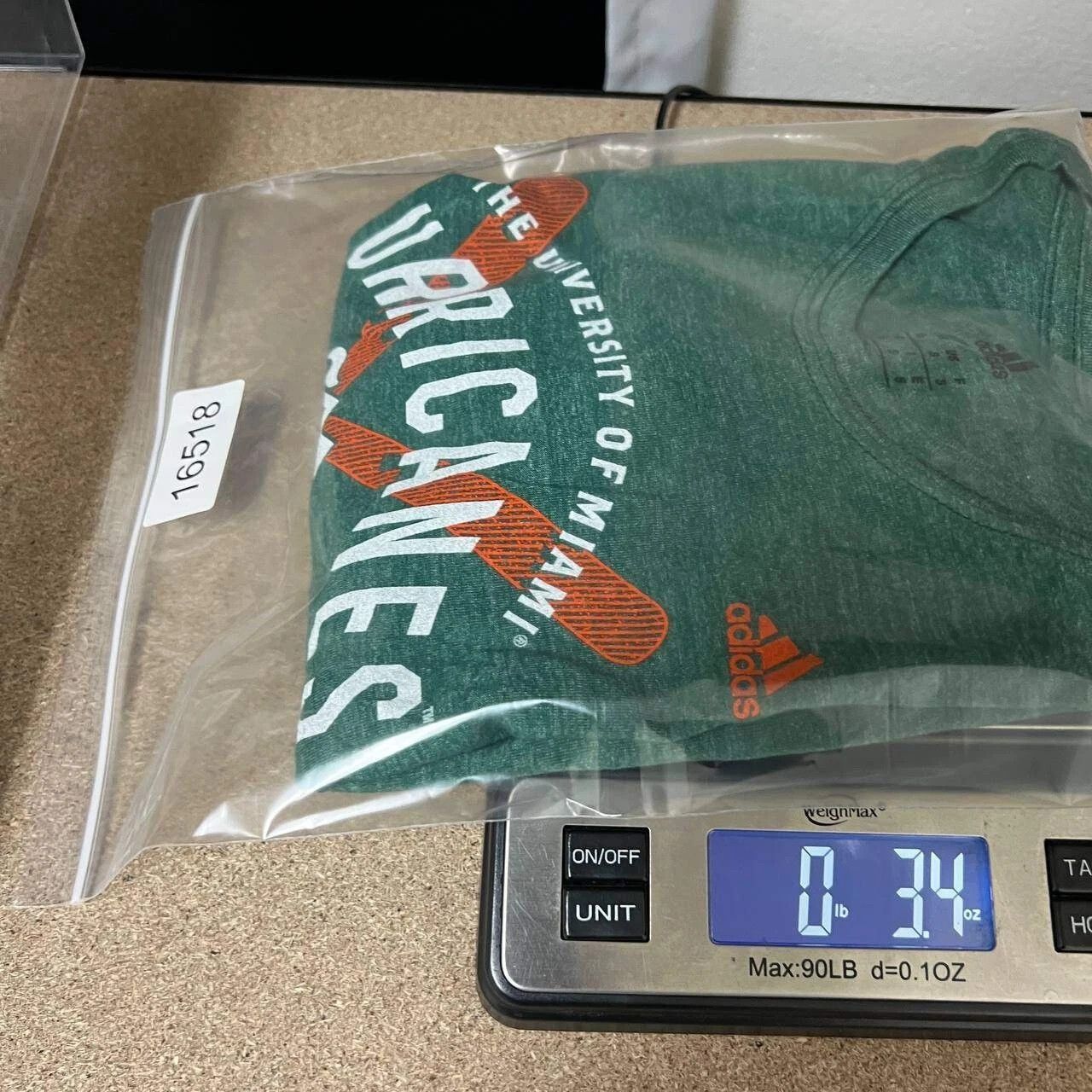 Adidas Miami Hurricanes Shirt Women Adidas Short Sleeve Crew Neck S Size S / US 4 / IT 40 - 6 Thumbnail