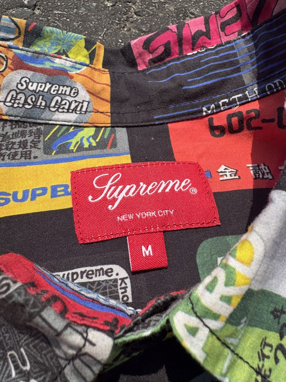Supreme Supreme SS22 Credit Card Long Sleeve Button Up Size US M / EU 48-50 / 2 - 2 Thumbnail