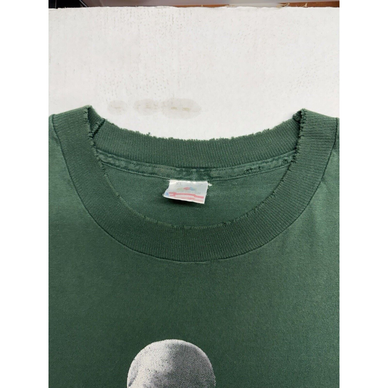 1995 Alien Workshop “BELIEVER” Green Skateboard TShirt Green Short Sleeve T Shirts