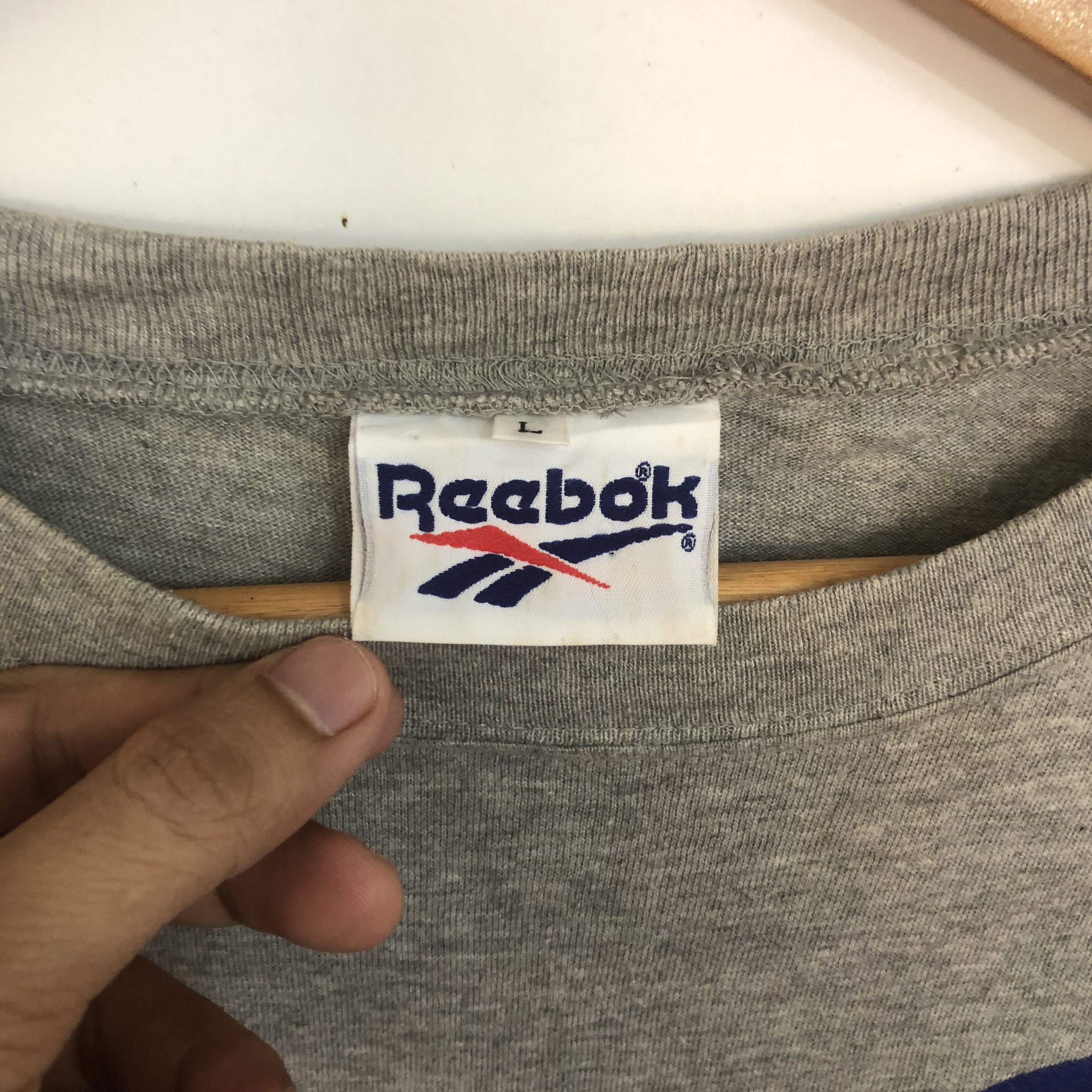 Reebok Reebok Large T-shirt Vintage Big Logo Large Size US L / EU 52-54 / 3 - 4 Thumbnail