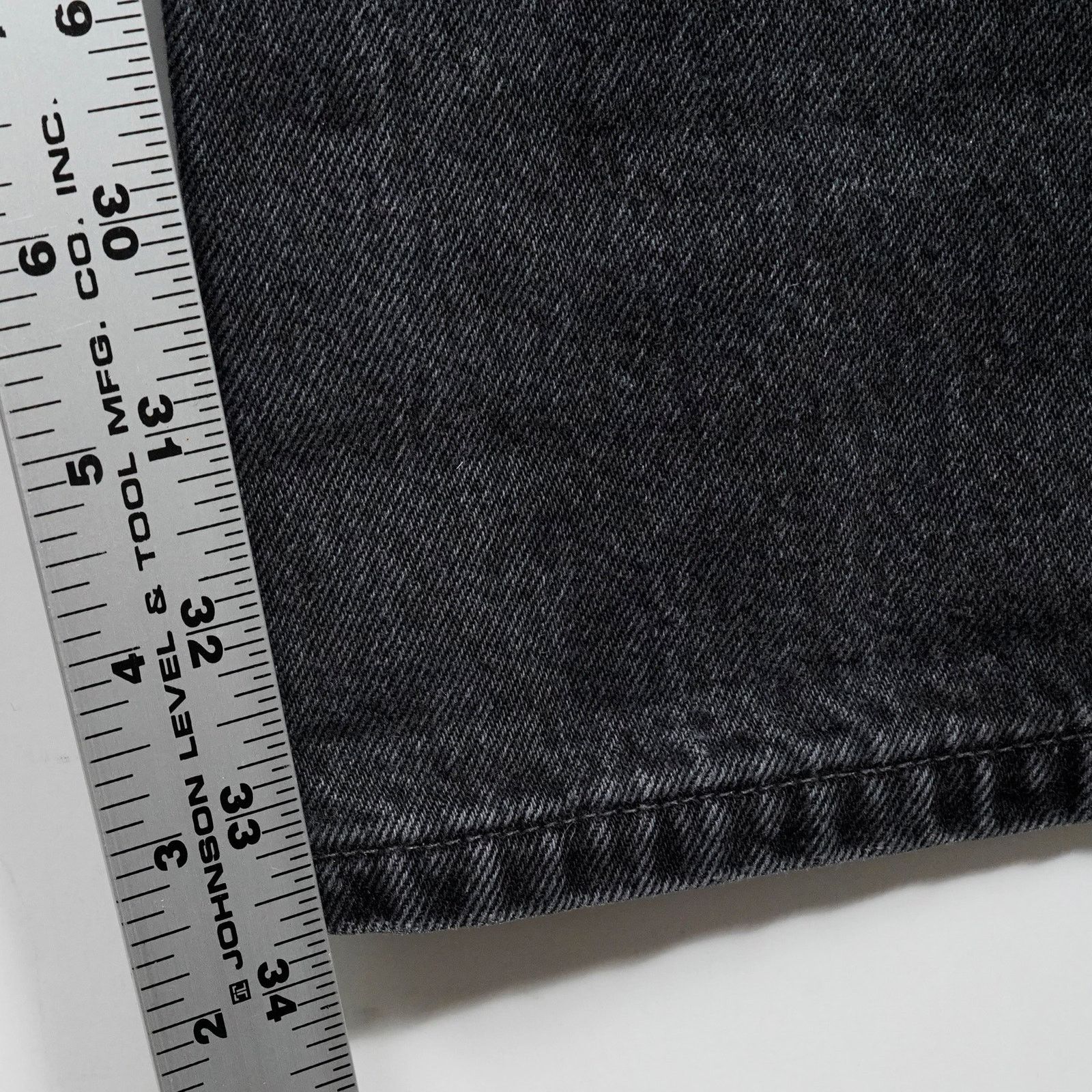 Levi's Vintage Levi’s 501 Black Jeans USA Made Distressed Repair Size US 32 / EU 48 - 11 Thumbnail
