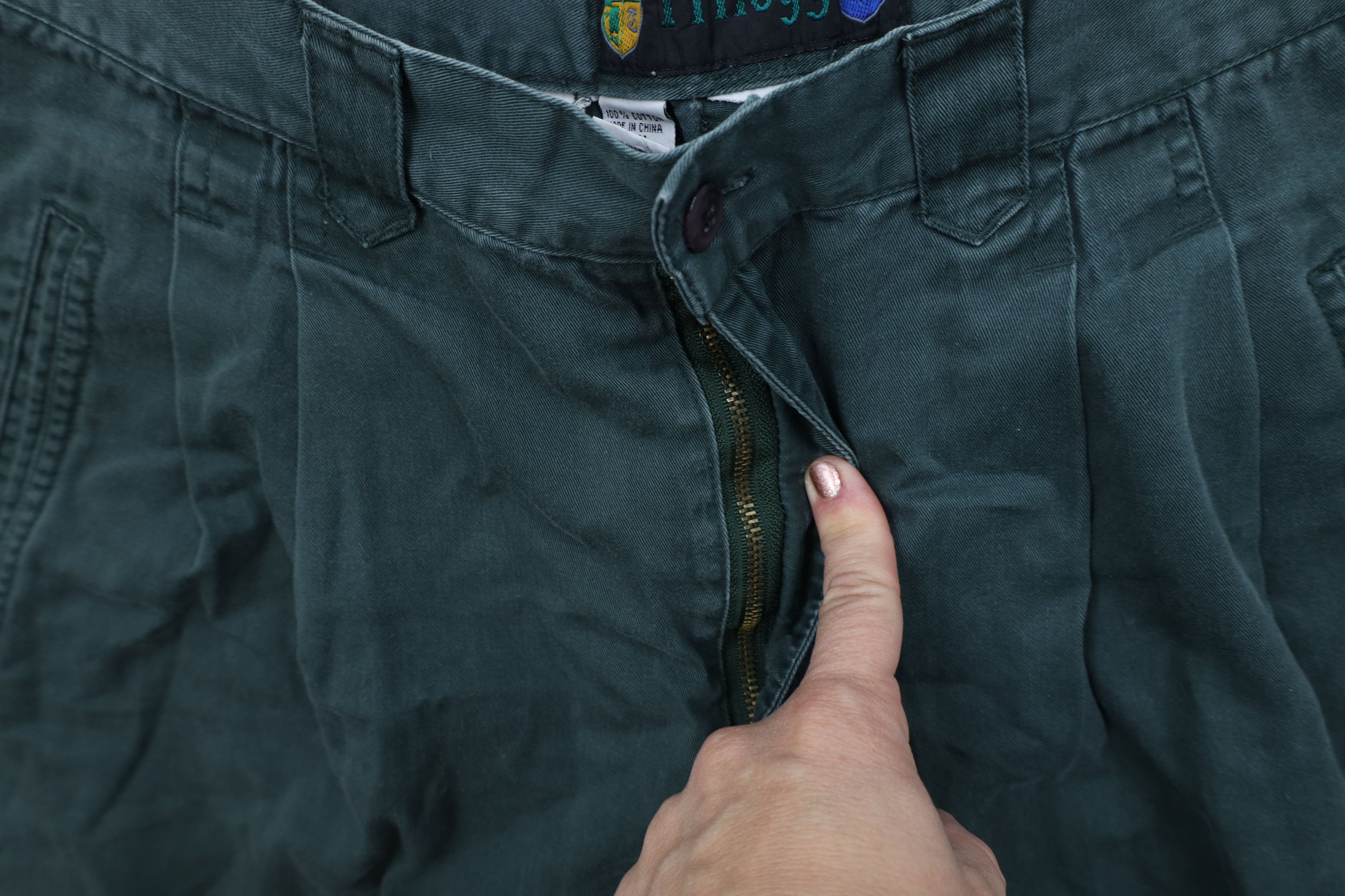 Vintage Vintage 90s Streetwear Golfing Chino Shorts Green Cotton Size US 32 / EU 48 - 6 Thumbnail