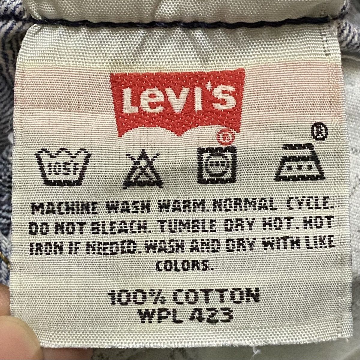 Levi's Rare Design Vintage Brand Levis 501 Patchwork Jeans 2005s Size US 34 / EU 50 - 12 Thumbnail