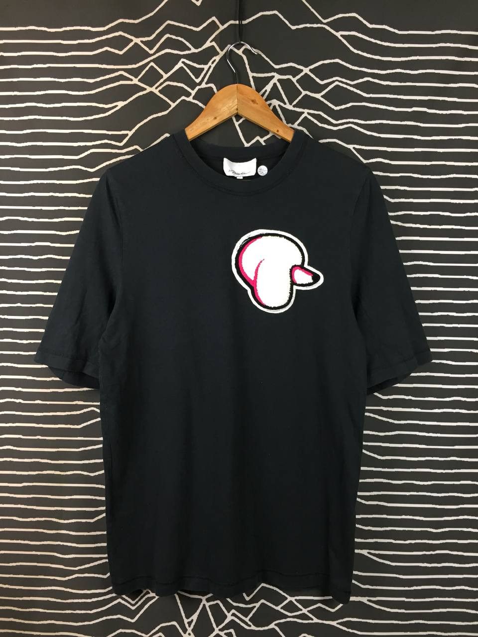 3.1 Phillip Lim 3.1 Phillip Lim Women's Cotton Applique Short Sleeve Tee Size XS / US 0-2 / IT 36-38 - 1 Thumbnail