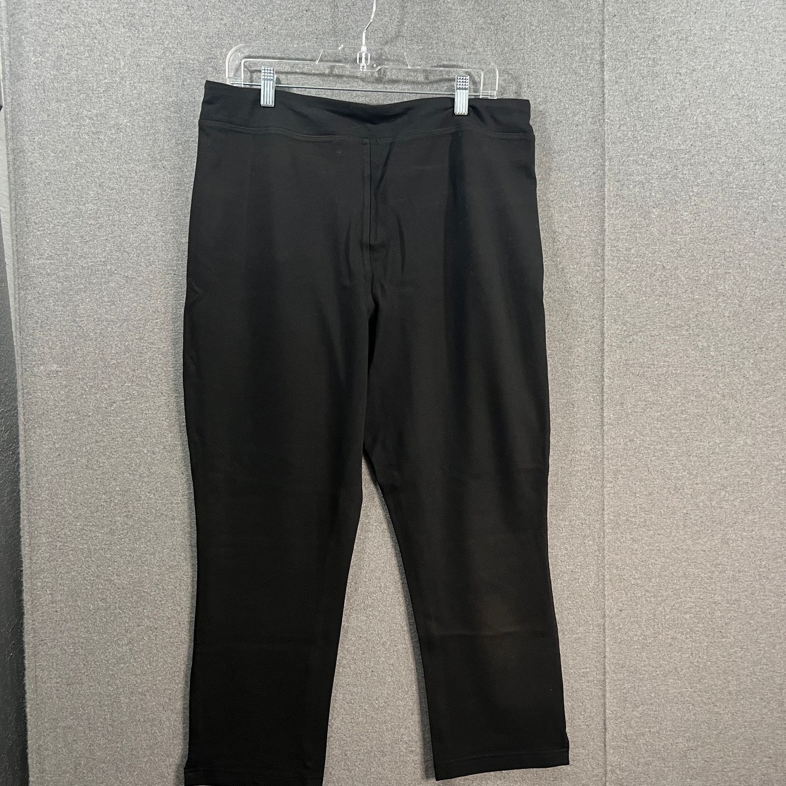 Other Belle by Kim Gravel Tall Ponte Side Vent Cropped Legging Size 38" / US 16 / IT 52 - 2 Thumbnail