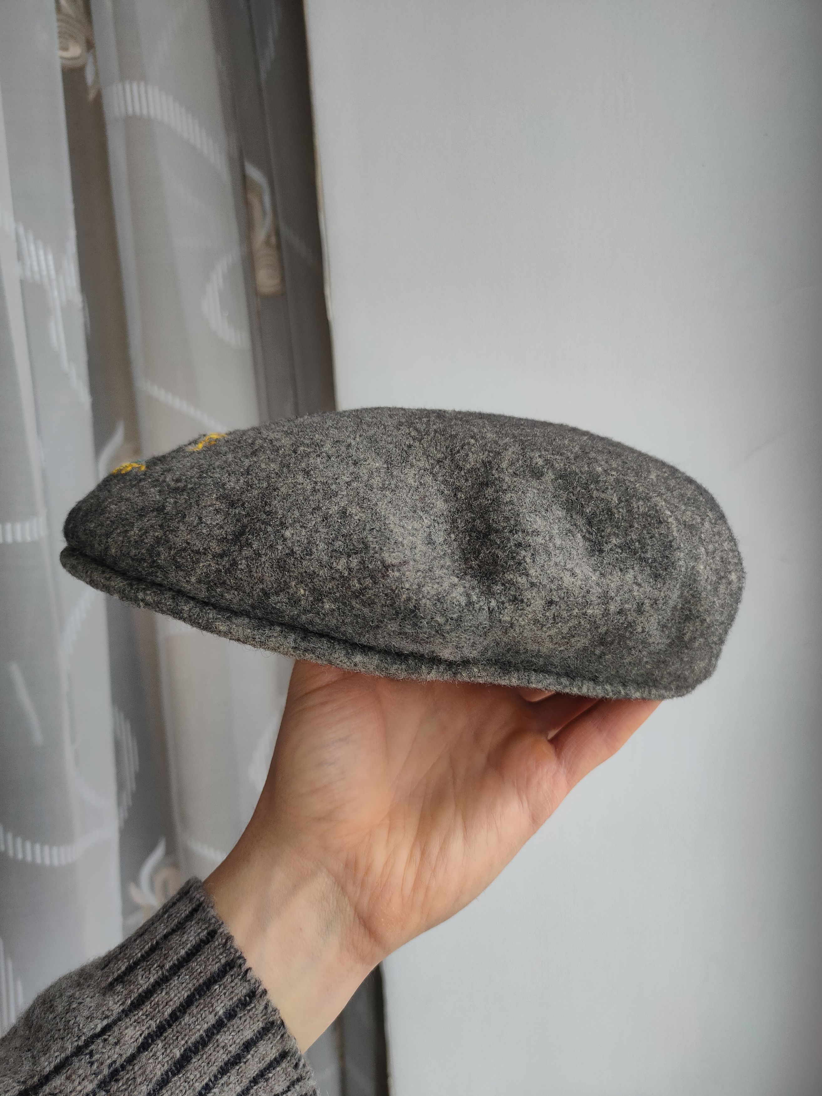Kangol Vintage Woolen Cap Kangol Flat Cap Hat Hooligan Cartouche Size ONE SIZE - 5 Thumbnail