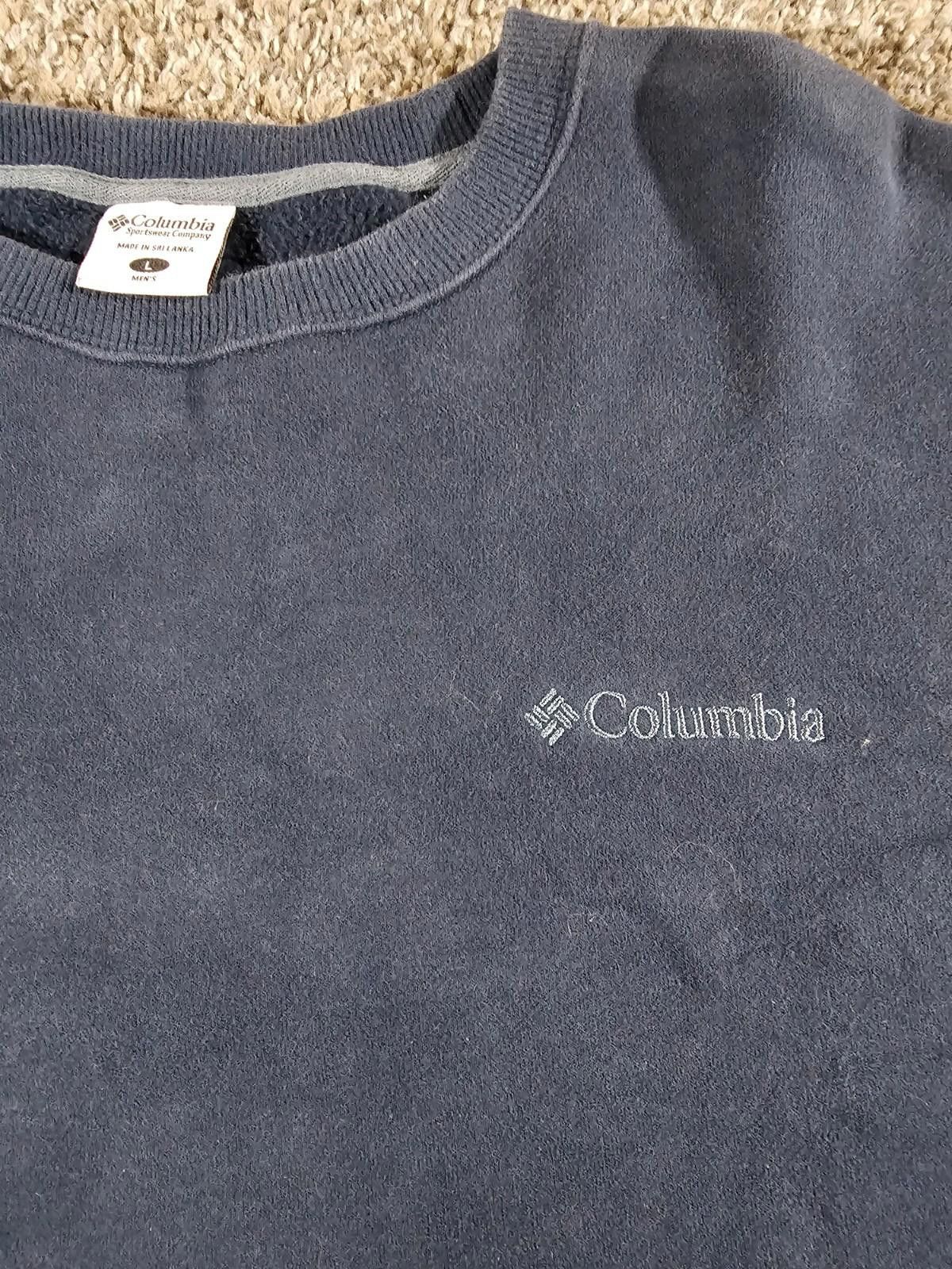 Columbia Columbia Mens Sweater Blue Sz L Casual Pullover Long Sleeve Size US L / EU 52-54 / 3 - 2 Thumbnail