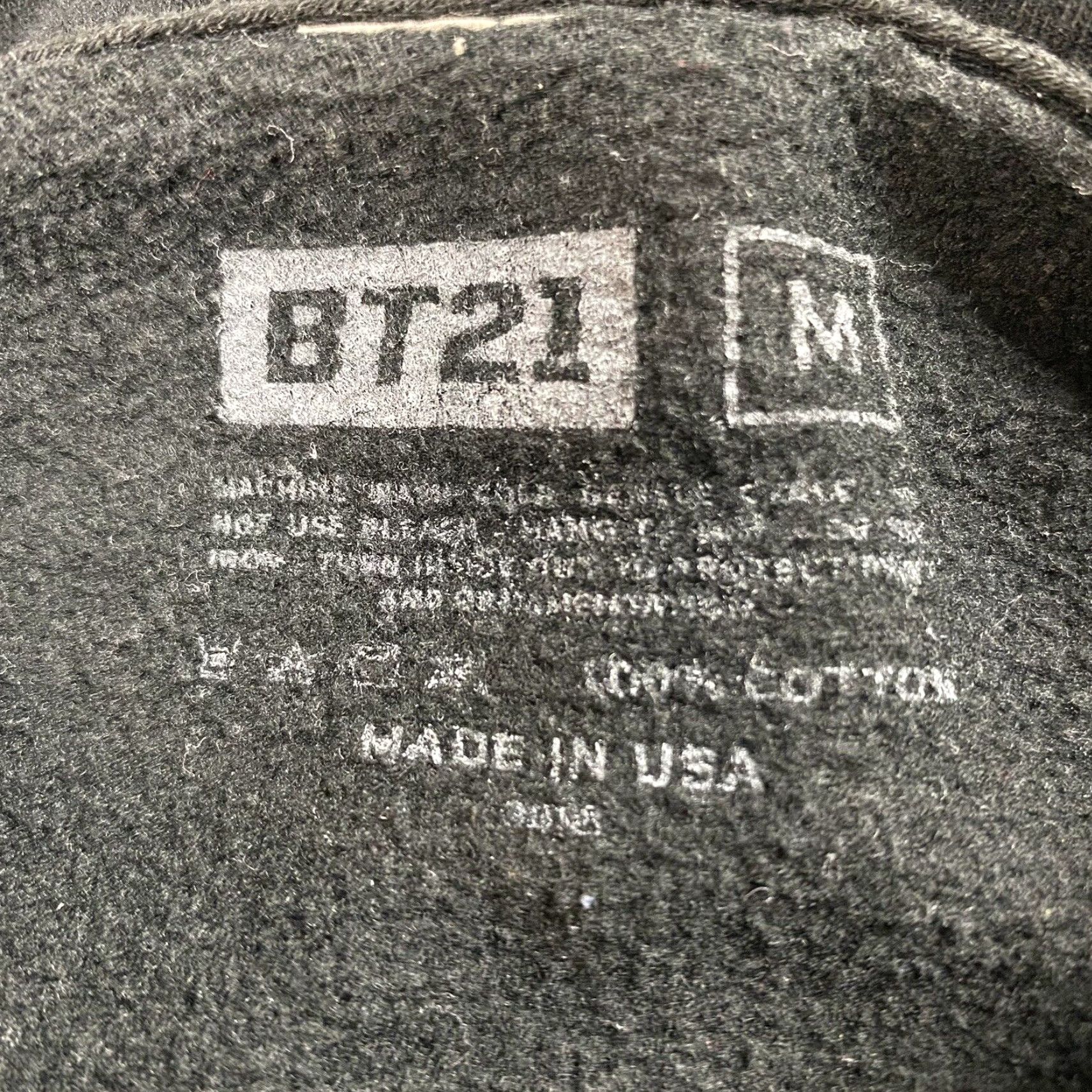 Vintage VINTAGE Anti Social Social Club x BTS & BT21 Hoodie Adult Medium Black Pullover Graphic Print Unisex Winter Size US M / EU 48-50 / 2 - 3 Thumbnail