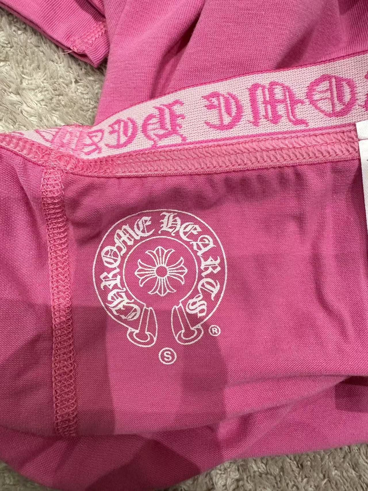 Chrome Hearts Chrome Hearts Pink Horseshoe Logo Stretch Leggings Size 27" / US 4 / IT 40 - 6 Thumbnail