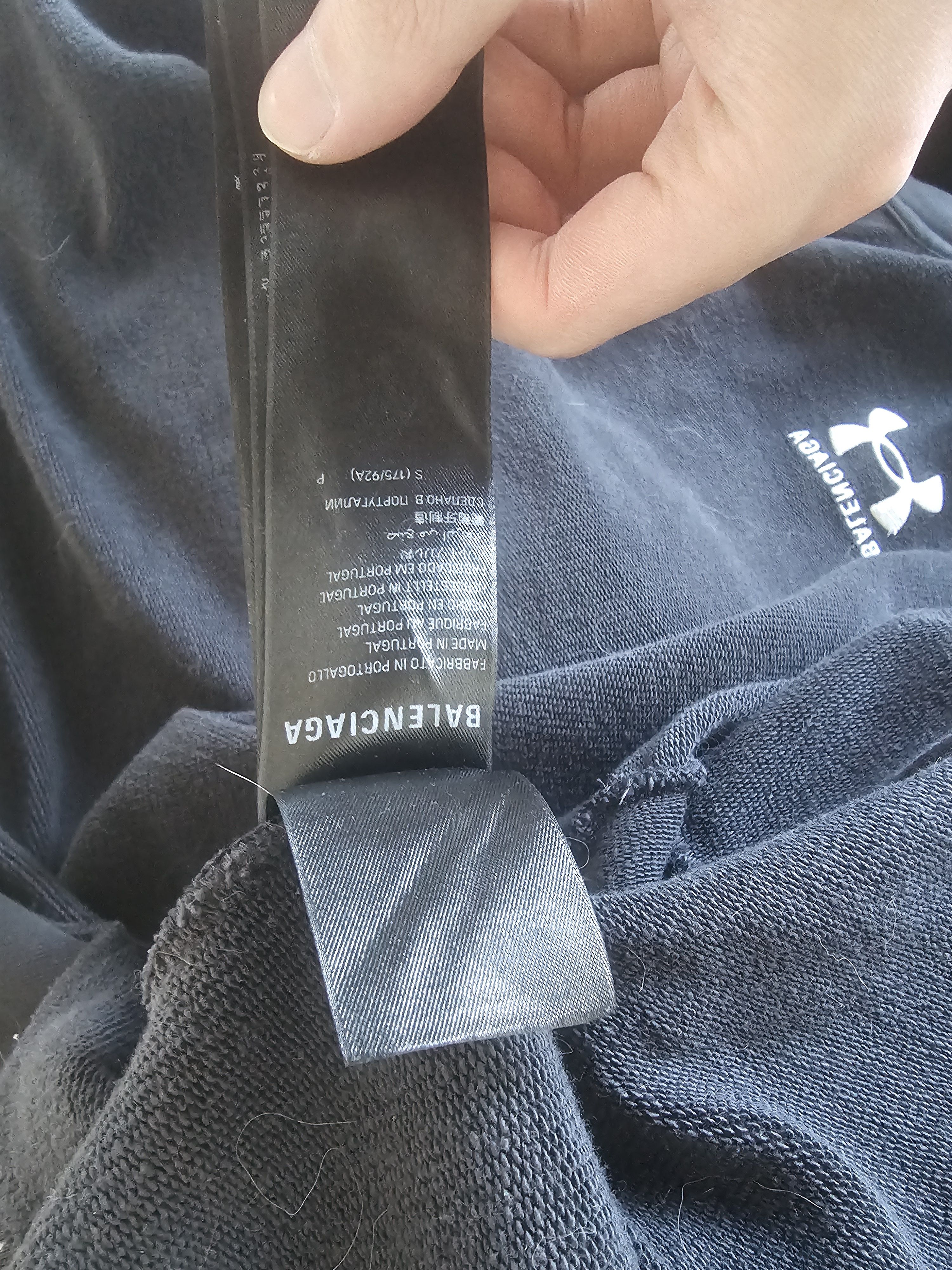 Balenciaga × Under Armour Balenciaga Under Armour Zip Up Hoodie Embroidered Logo Size US S / EU 44-46 / 1 - 6 Thumbnail