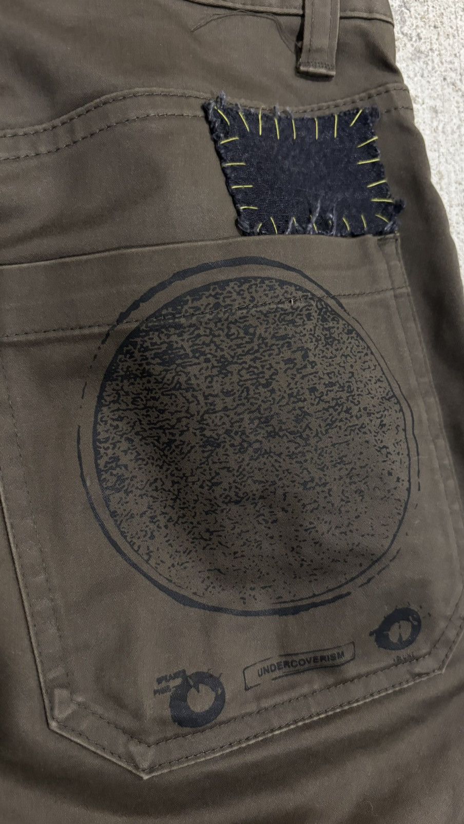 Undercover Undercover AW2007 Sample Scab Denim Size US 31 - 25 Thumbnail