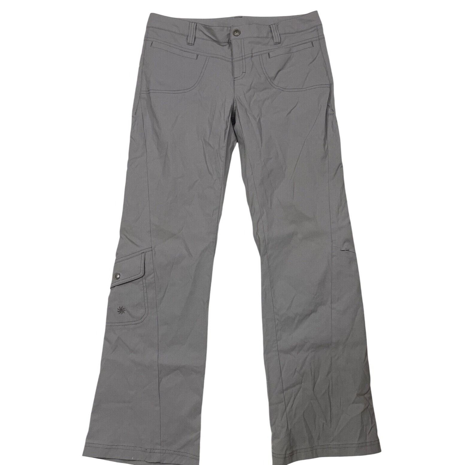 Athleta ATHLETA pants womens size 8 gray nylon camping hiking Size 28" / US 6 / IT 42 - 1 Thumbnail
