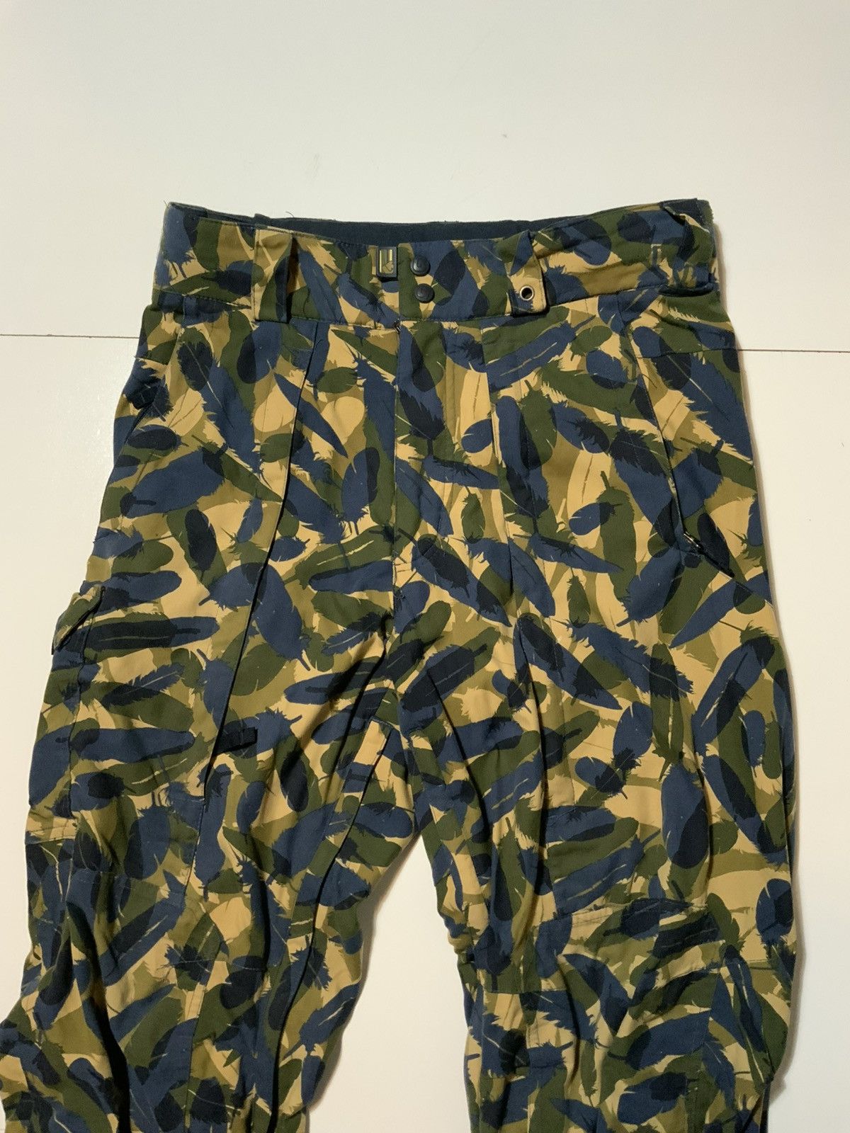 Burton × Vintage Vintage Y2K Burton Snowboards Feather Camo Ski Cargo Pants Size US 32 / EU 48 - 6 Thumbnail
