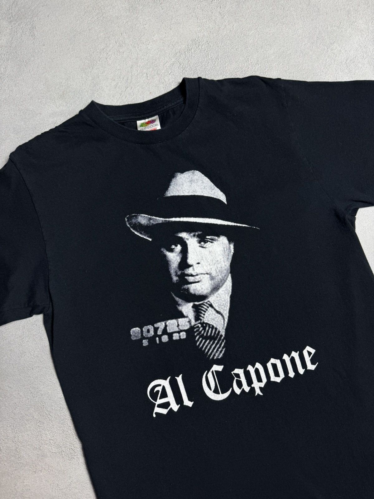 Fruit Of The Loom All Capone Vintage 2000s Cotton T-Shirt Size US M / EU 48-50 / 2 - 3 Thumbnail