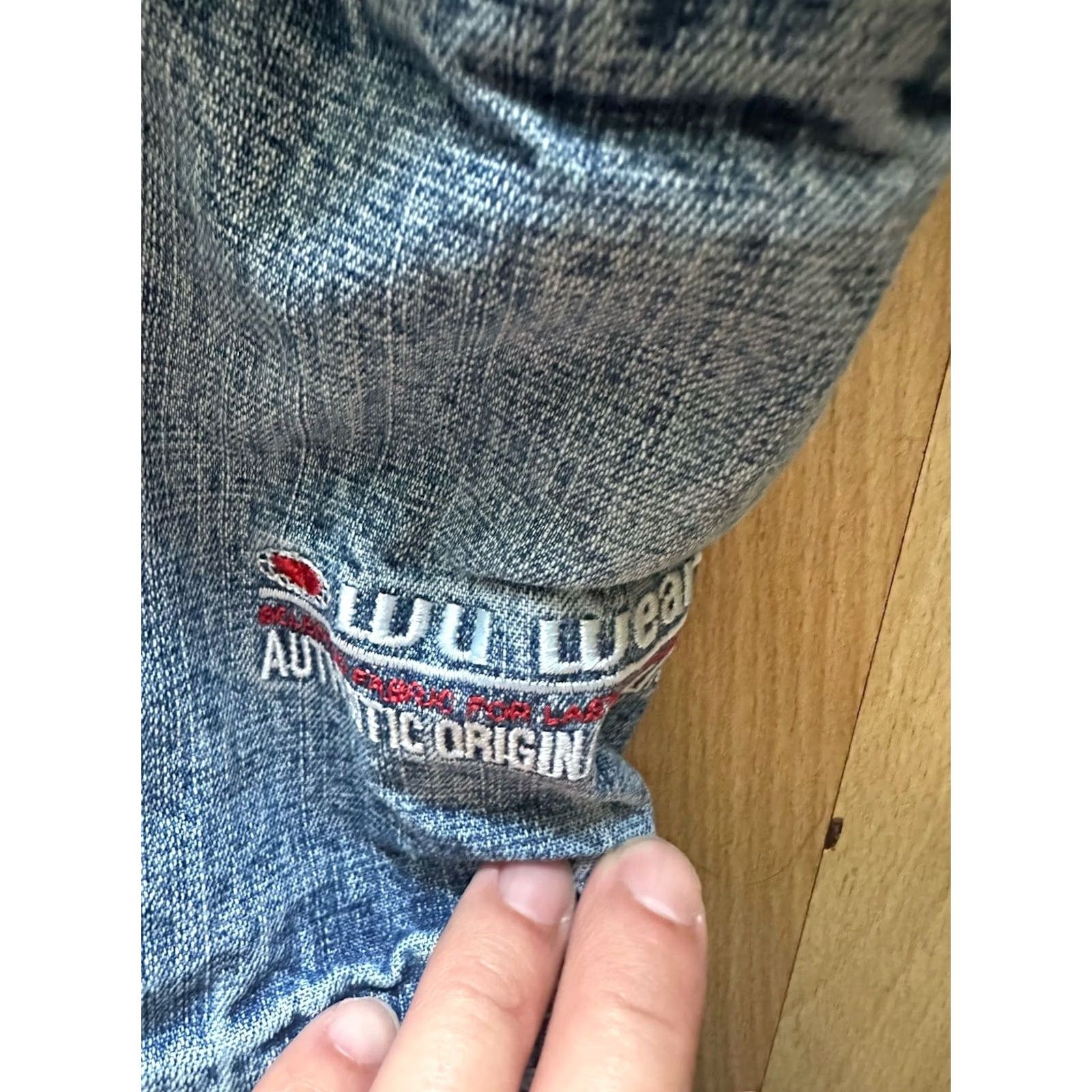 Vintage VINTAGE Wu Wear Jeans Wu Tang Hip Hop Baggy Cargo Denim 90s 30x32 Men Blue Baggy 5-Pocket Size US 30 / EU 46 - 5 Thumbnail