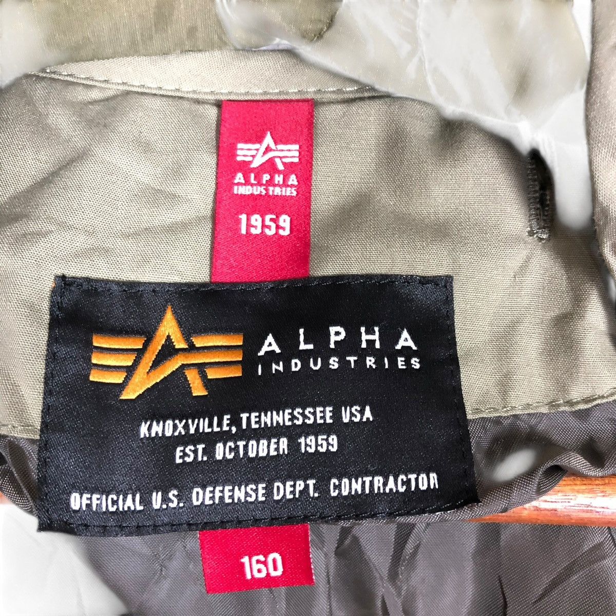 Alpha Industries Vintage Alpha Industries Fleece Sherpa Jacket For Kids Size US S / EU 44-46 / 1 - 8 Thumbnail