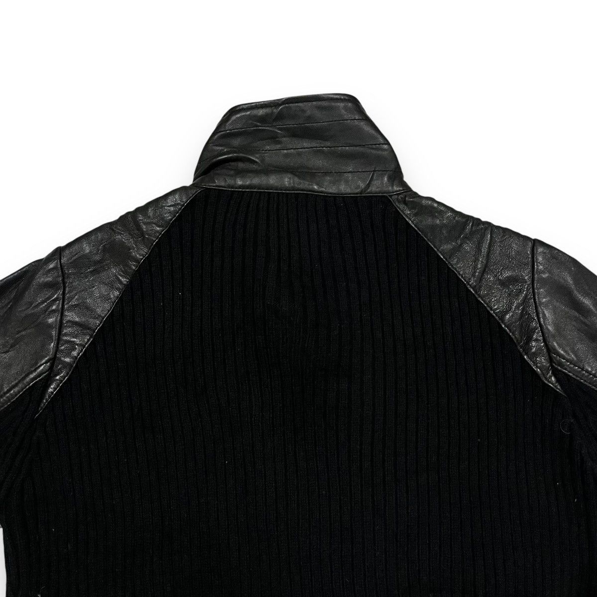 Avirex VINTAGE AVIREX MILITARY KNITWEAR LEATHER JACKET Size US M / EU 48-50 / 2 - 11 Thumbnail