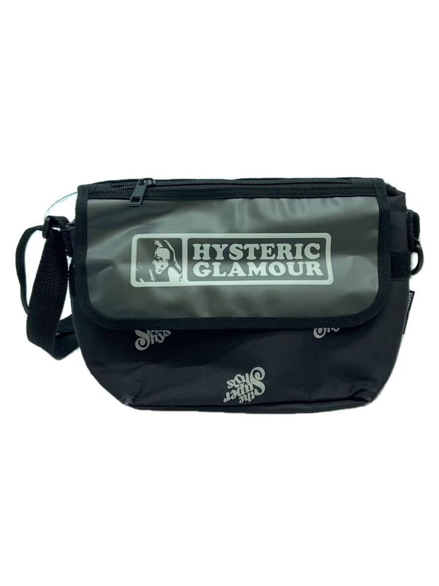 Hysteric Glamour Girl Logo Crossbody Waist Bag in Black, Men's