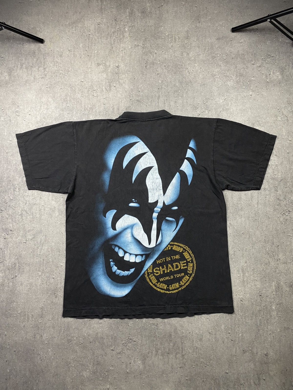 Japanese Brand × KISS × Vintage !!!RARE!!! Kiss t-shirt 1990 vintage avantgarde rok dripp Size US L / EU 52-54 / 3 - 6 Thumbnail