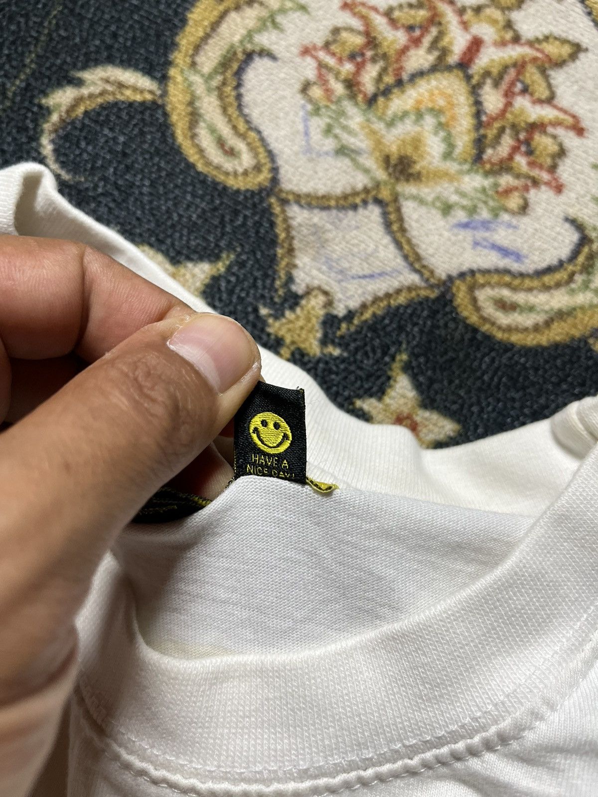 Market 🔥China town Market Smiley Face OvP Logo Long Sleeve Size US M / EU 48-50 / 2 - 8 Thumbnail