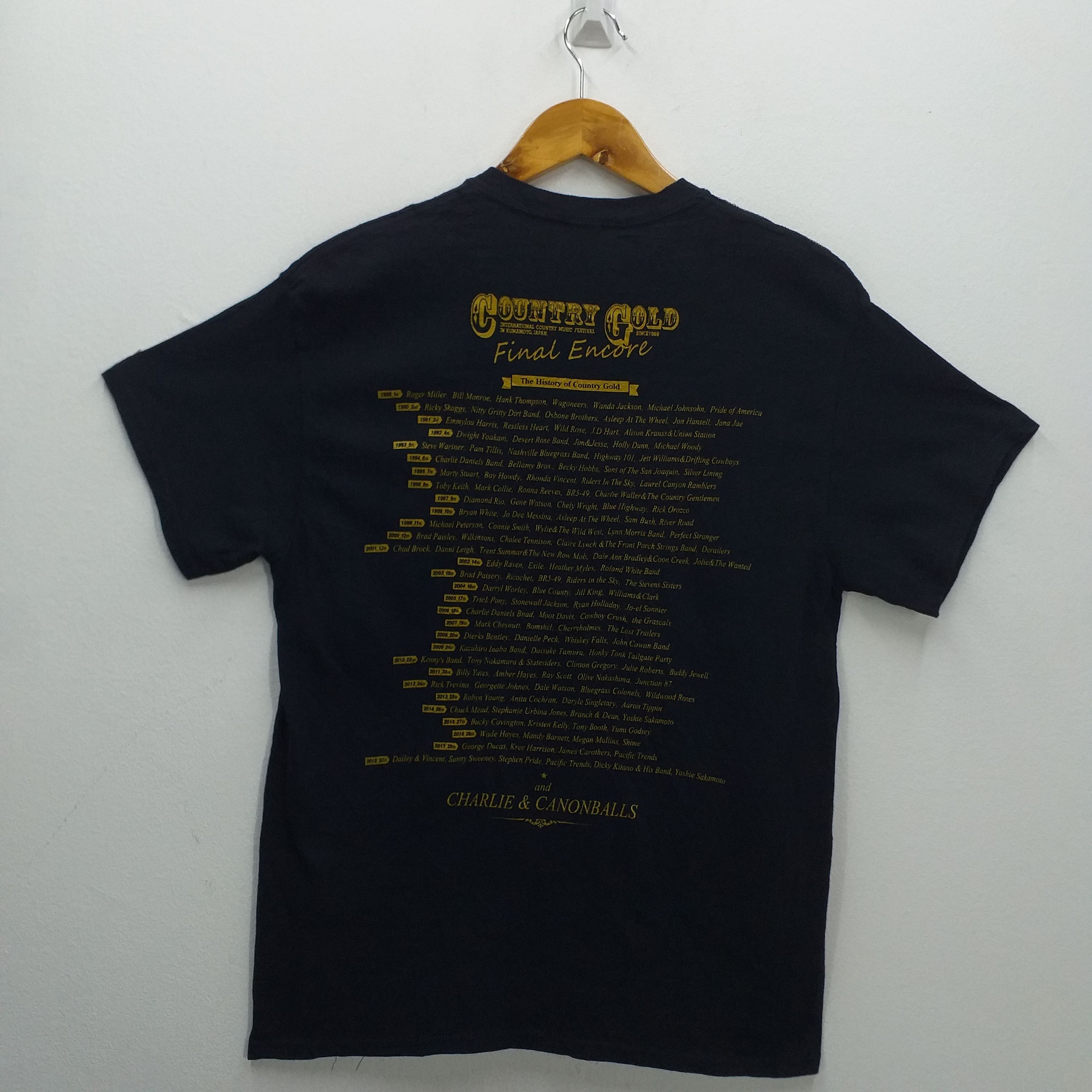 Band Tees Vintage Country Rock Festival in Japan Medium T-shirt -E038 Size US M / EU 48-50 / 2 - 2 Thumbnail