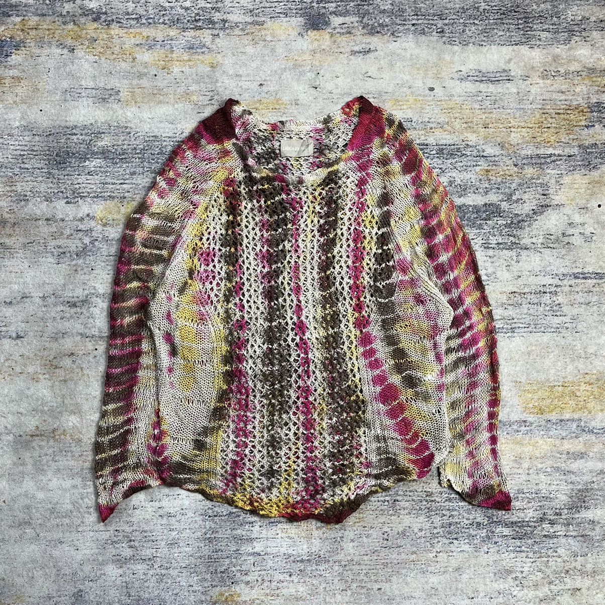 Zadig & Voltaire Y2k Zadig & Voltaire tye dye multicolor open knit Size M / US 6-8 / IT 42-44 - 1 Thumbnail