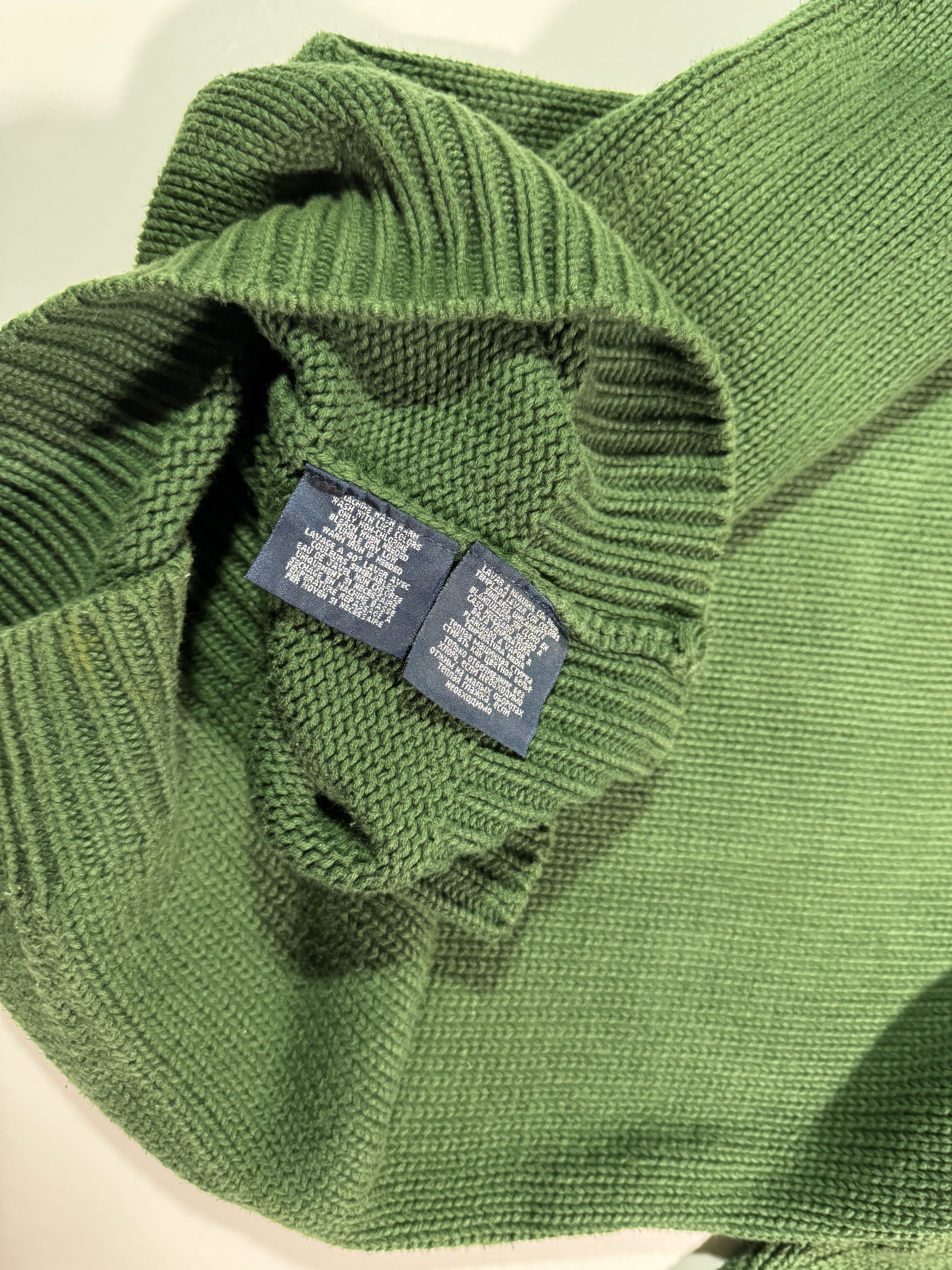 Polo Ralph Lauren Polo Ralph Lauren Sweater Ski Knit Wear Knitted Green Size US M / EU 48-50 / 2 - 7 Thumbnail