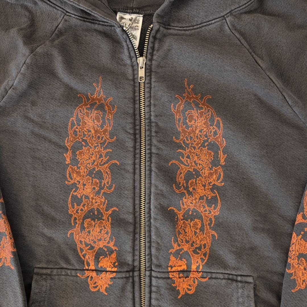 basketcase gallery Basketcase Gallery Afflicted Zip Hoodie XL — Rare Drop Size US XL / EU 56 / 4 - 7 Thumbnail