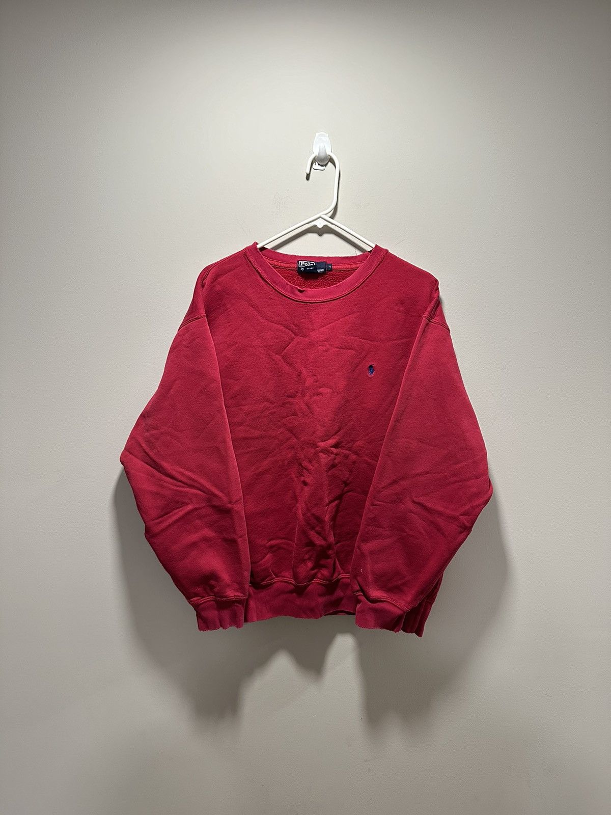 Polo Ralph Lauren × Vintage Vintage boxy Polo Ralph Lauren Sweatshirt Size US L / EU 52-54 / 3 - 1 Thumbnail