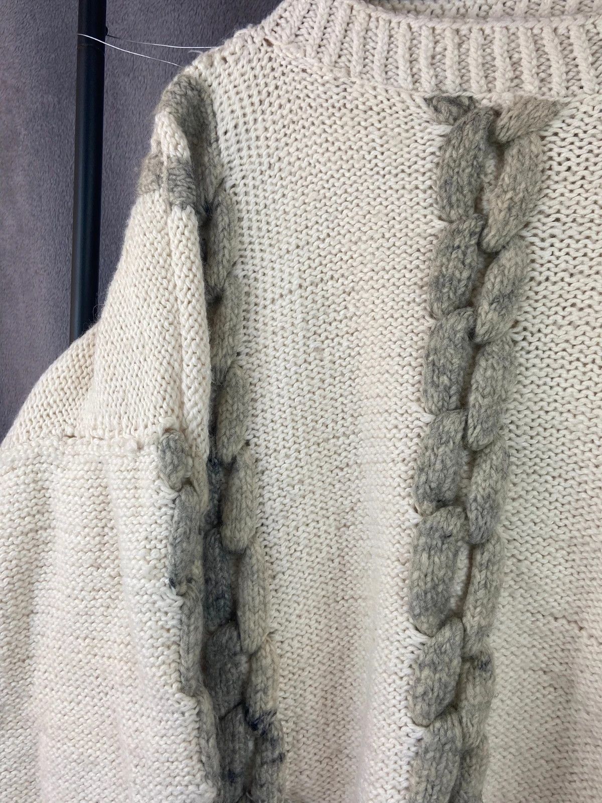 Handmade Sweater Handmade Vintage Y2K Streetwear High End Unique Knit Size US M / EU 48-50 / 2 - 2 Thumbnail