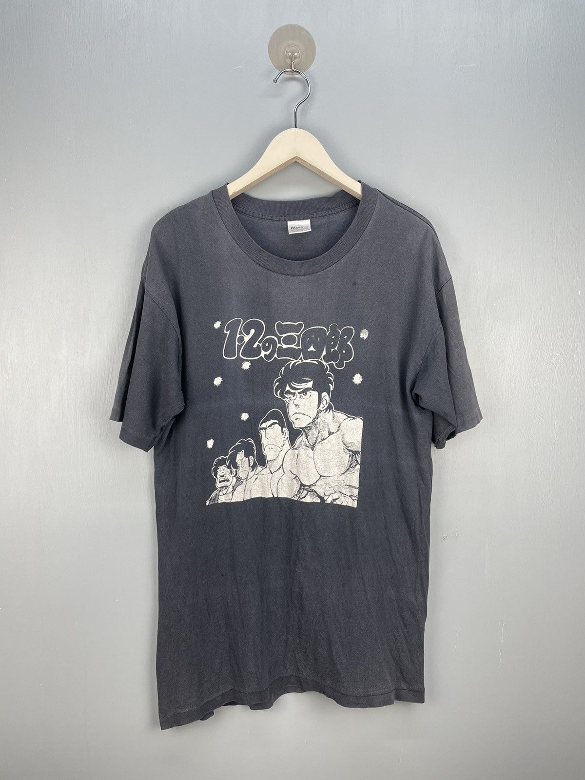 Japanese Brand Vintage 90s 1.2 Sansiro Japanese Anime distressed tee Size US L / EU 52-54 / 3 - 1 Thumbnail