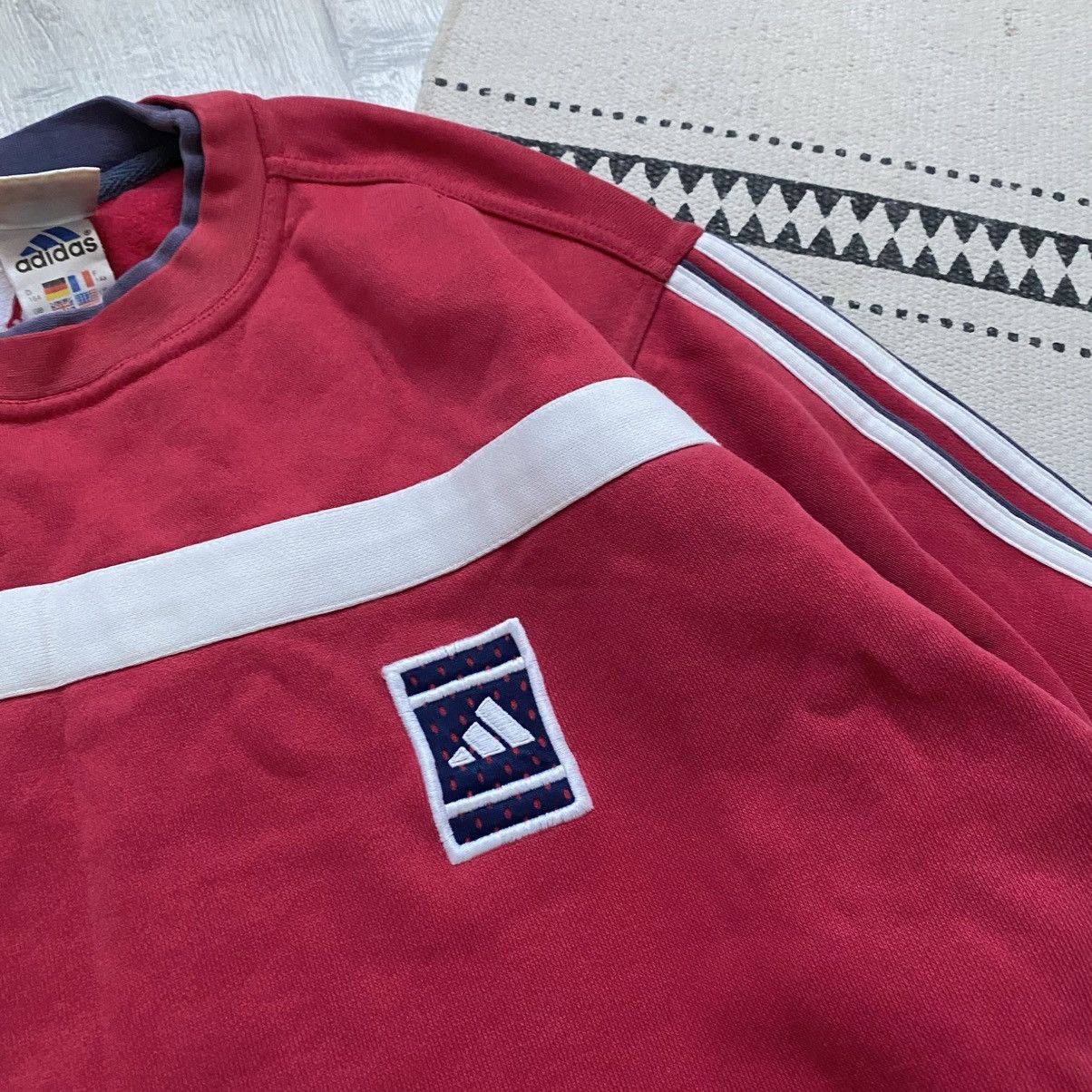 Adidas RARE Vintage 90s Adidas sweatshirt 3/4 sleeve Size US XS / EU 42 / 0 - 4 Thumbnail