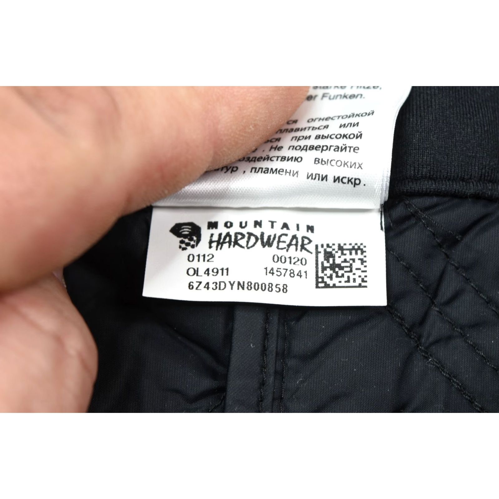 Mountain Hardwear Mountain Hardwear Insulated Hiking Skirt Womens Large Black Regular Fit Outdoors Size 36" / US 14 / IT 50 - 7 Thumbnail