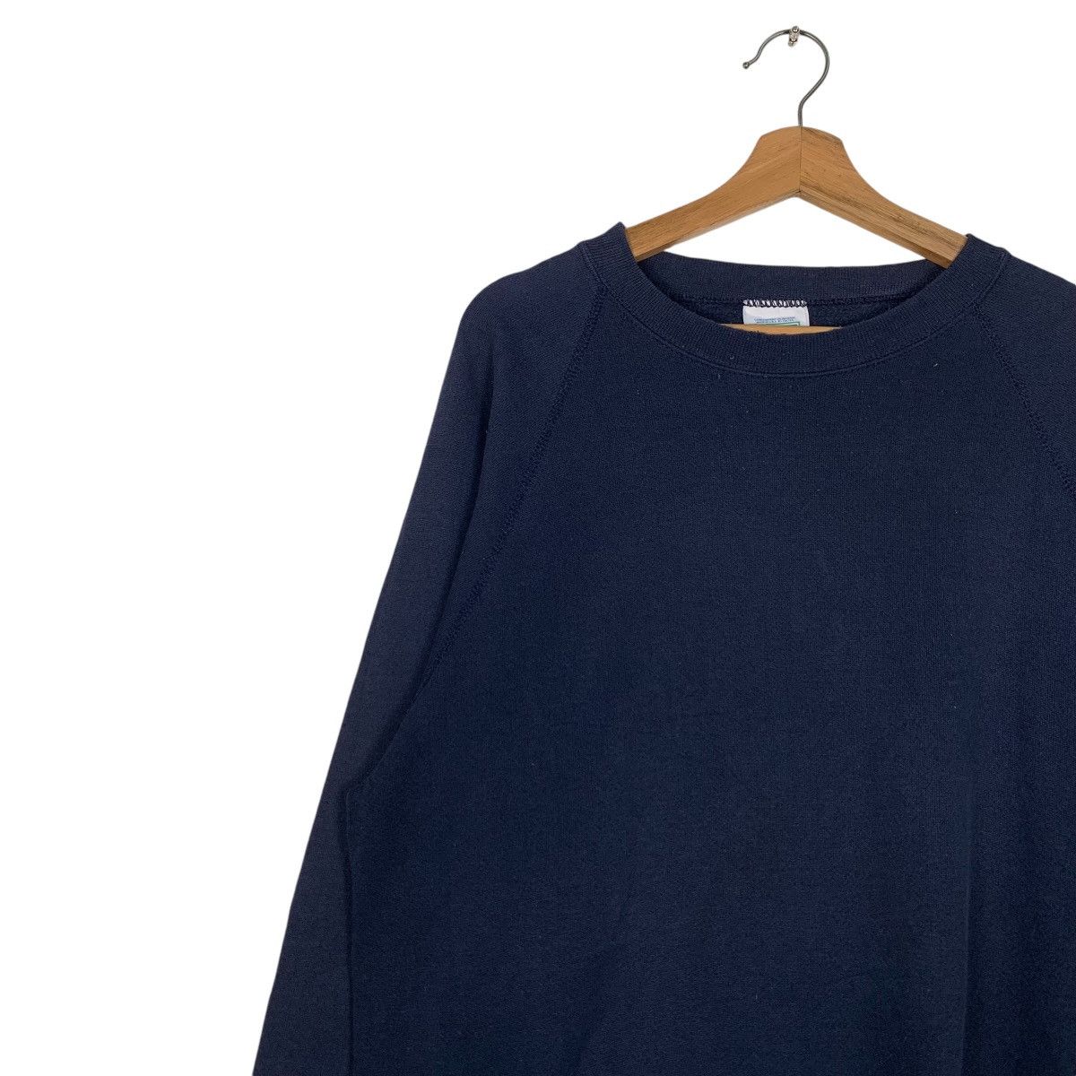 Tultex DISCUS Athletic Made in Usa Navy Plain Sweatshirt #1182-C54 Size US L / EU 52-54 / 3 - 6 Thumbnail