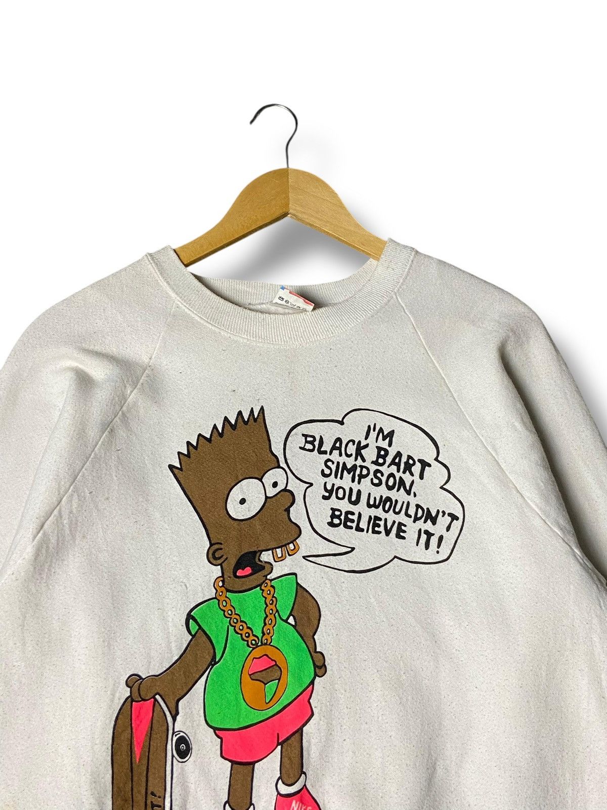 The Simpsons Vintage Black Bart Simpson Sweatshirt (141) Size US XXS / EU 40 - 7 Thumbnail