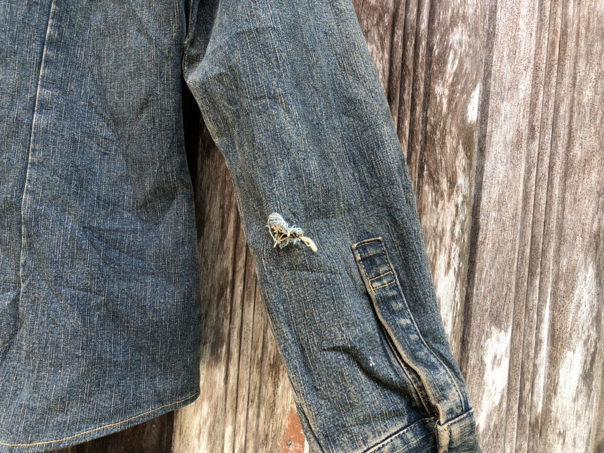 Designer × Japanese Brand × Tornado Mart Tornado Mart Patchwork x Denim Jacket Size US M / EU 48-50 / 2 - 5 Thumbnail