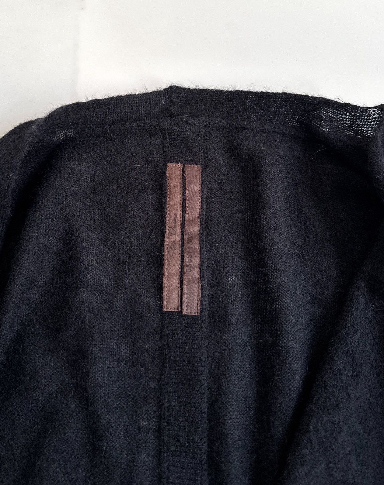 Rick Owens Rick Owens Crust F/W 2009 long black knitted cardigan Size S / US 4 / IT 40 - 6 Thumbnail
