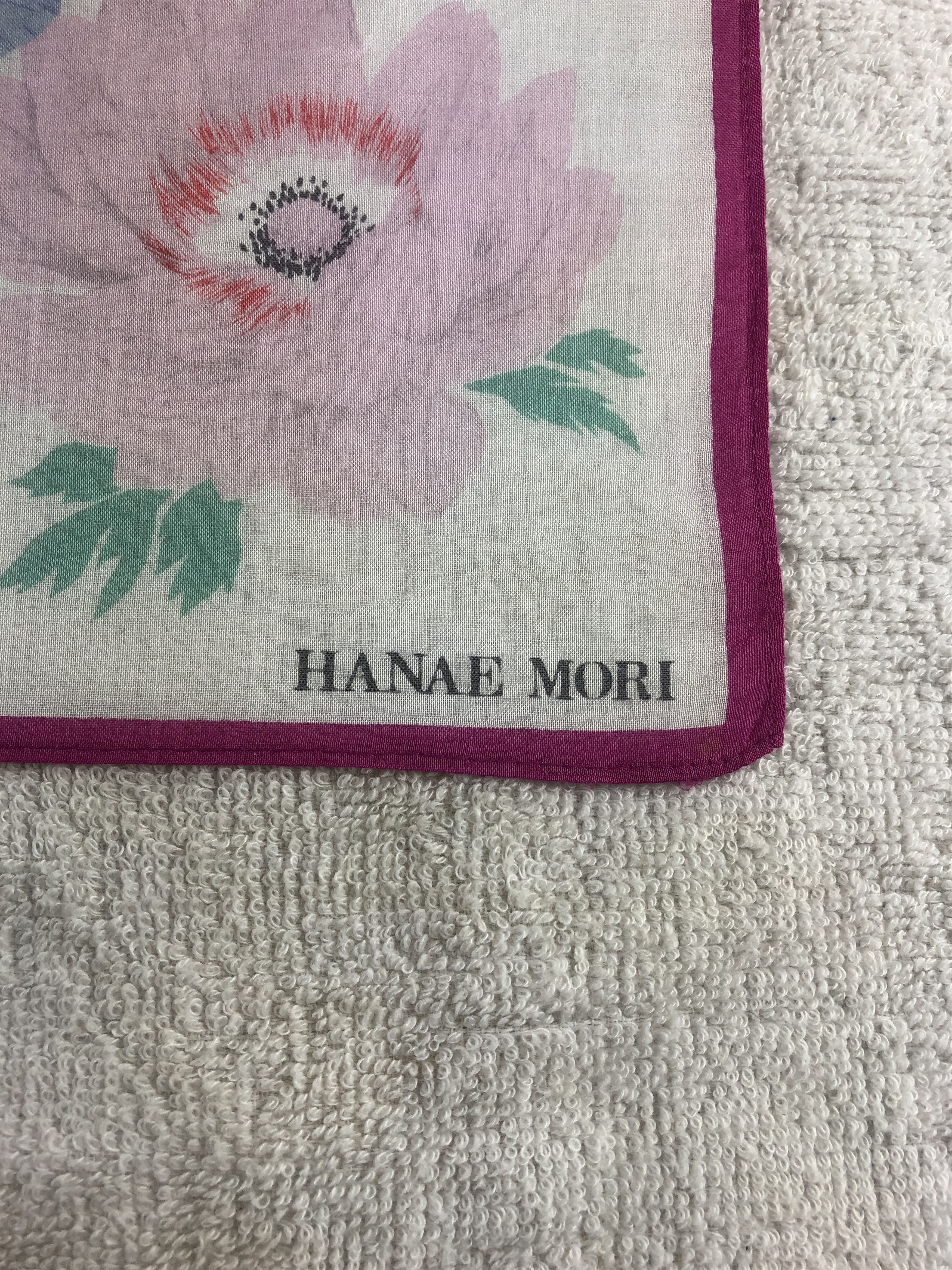 Hanae Mori × Japanese Brand × Vintage Hanae Mori Handkerchief / Bandana / Neckerchief Size ONE SIZE - 5 Thumbnail