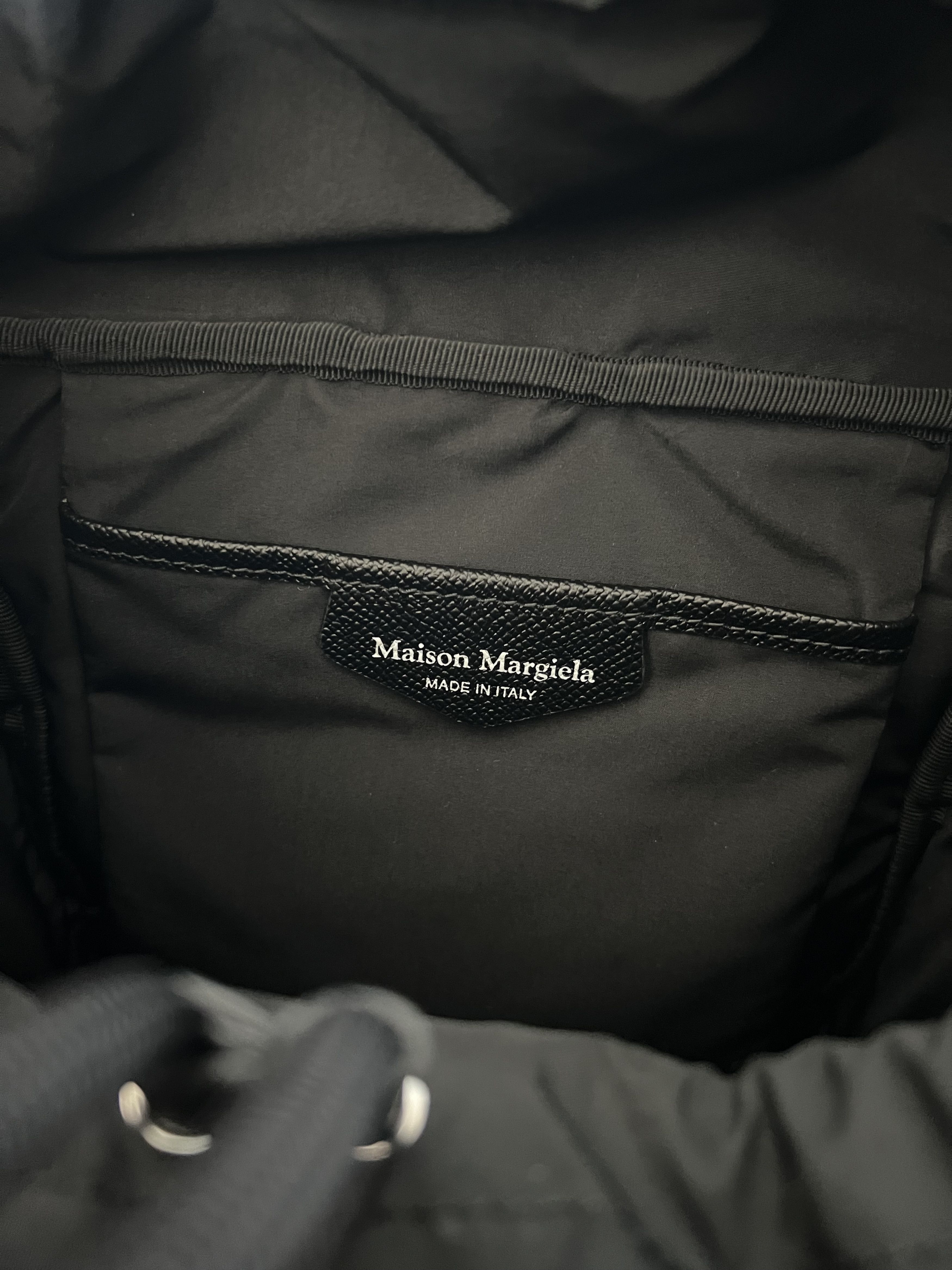 Maison Margiela Maison Margiela Glam Slam Backpack in Black Size ONE SIZE - 9 Thumbnail
